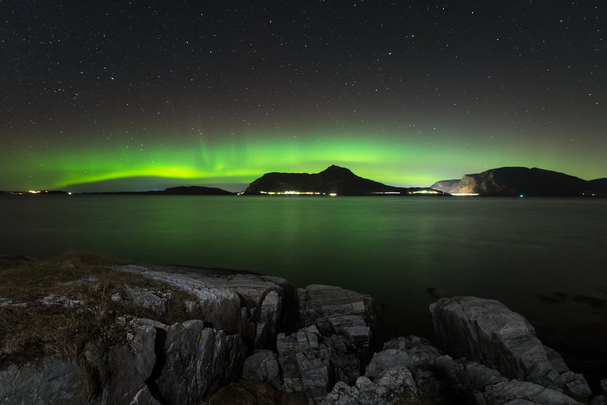 aurora,norway,night,landscape, Tomek Orylski