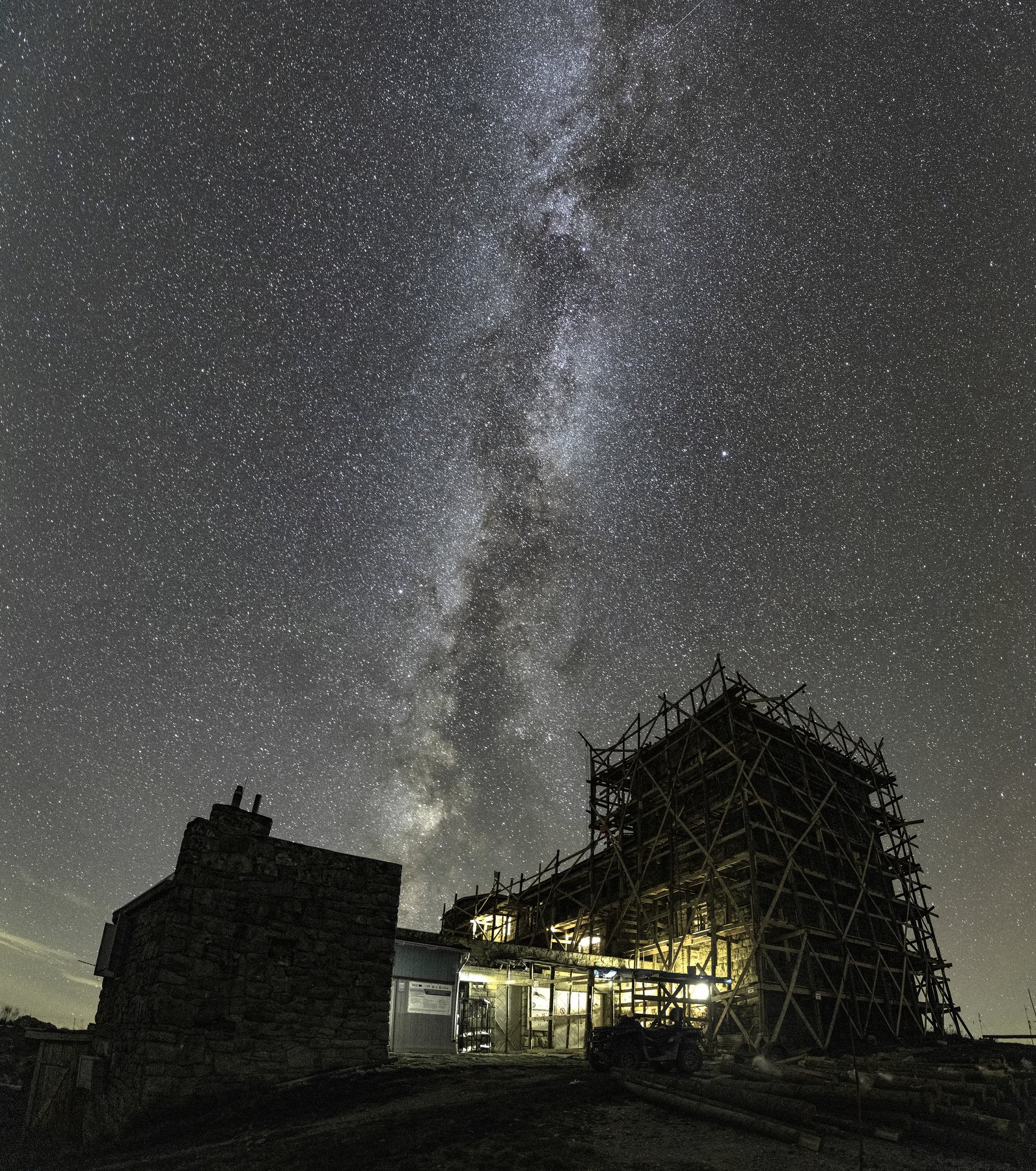 observatory, stars, milky way, Denys Makogon