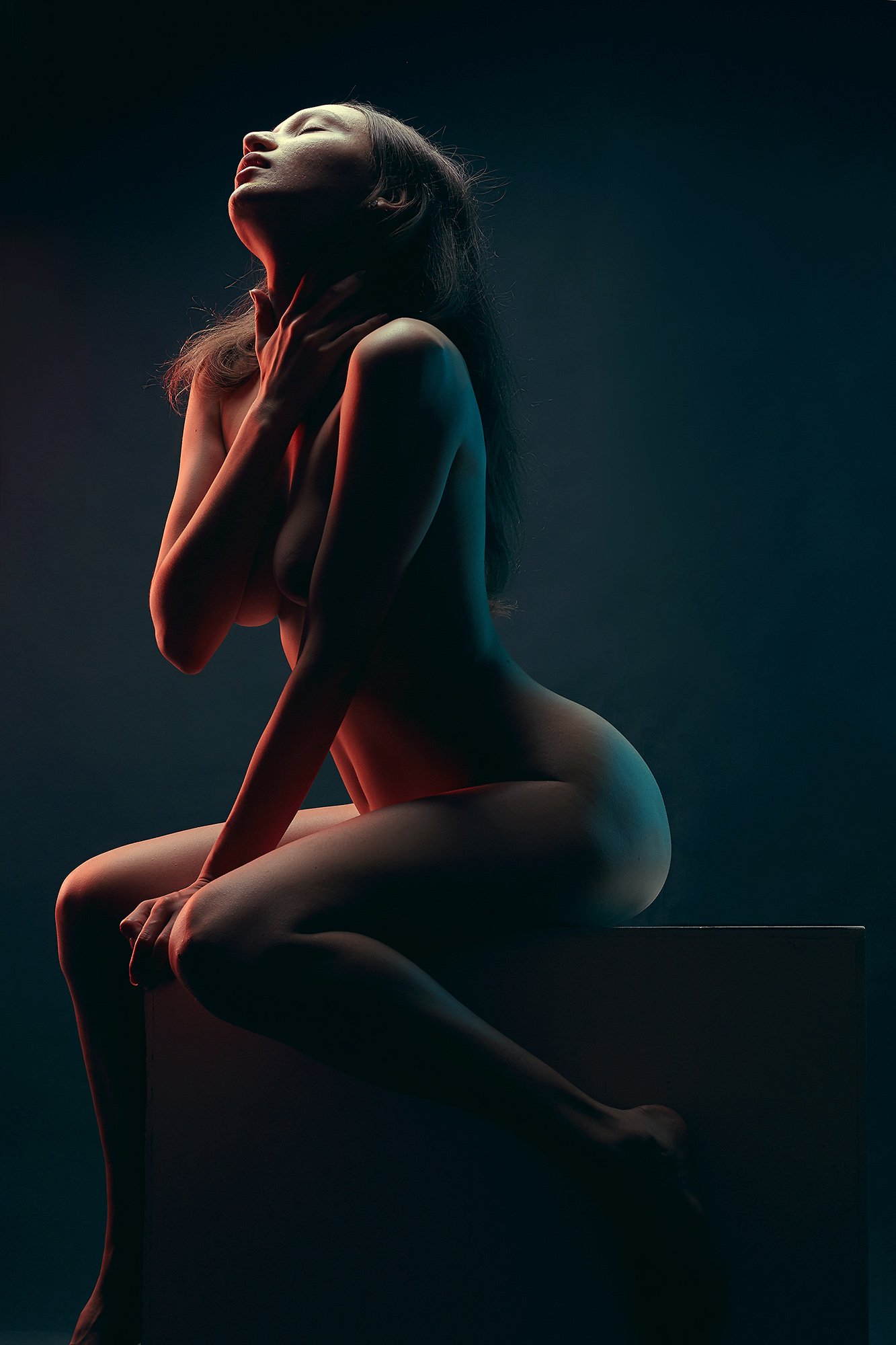 nude, naked, woman, portrait, people, model, girl, sexy, sensual, , Max Solve