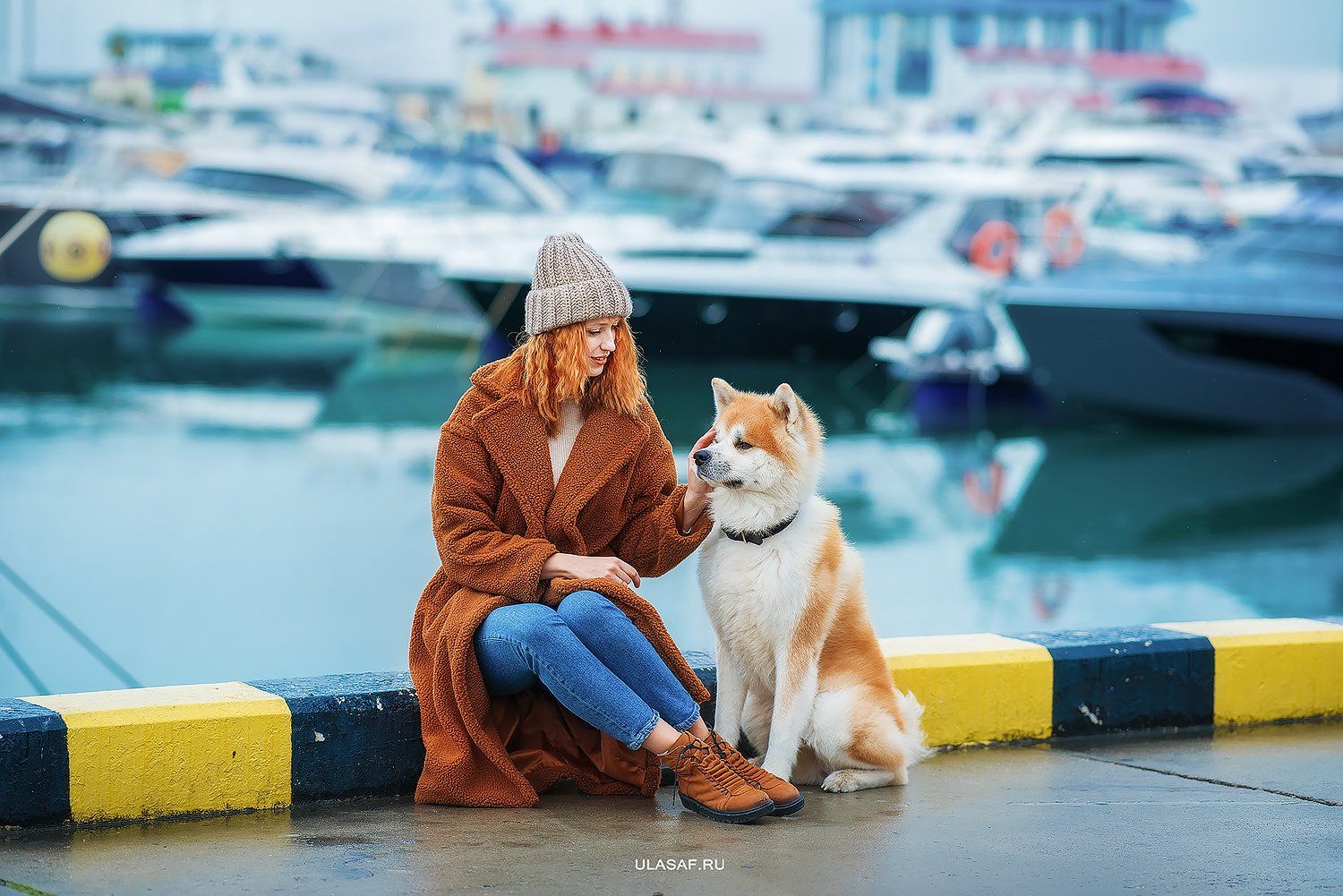 сочи, порт, морвокзал, яхты, sochi, акита, собака, dog, портрет, зима, море, winter, друзья, happy, любовь, love, 105mm, beautiful, nikon, Юлия Сафо