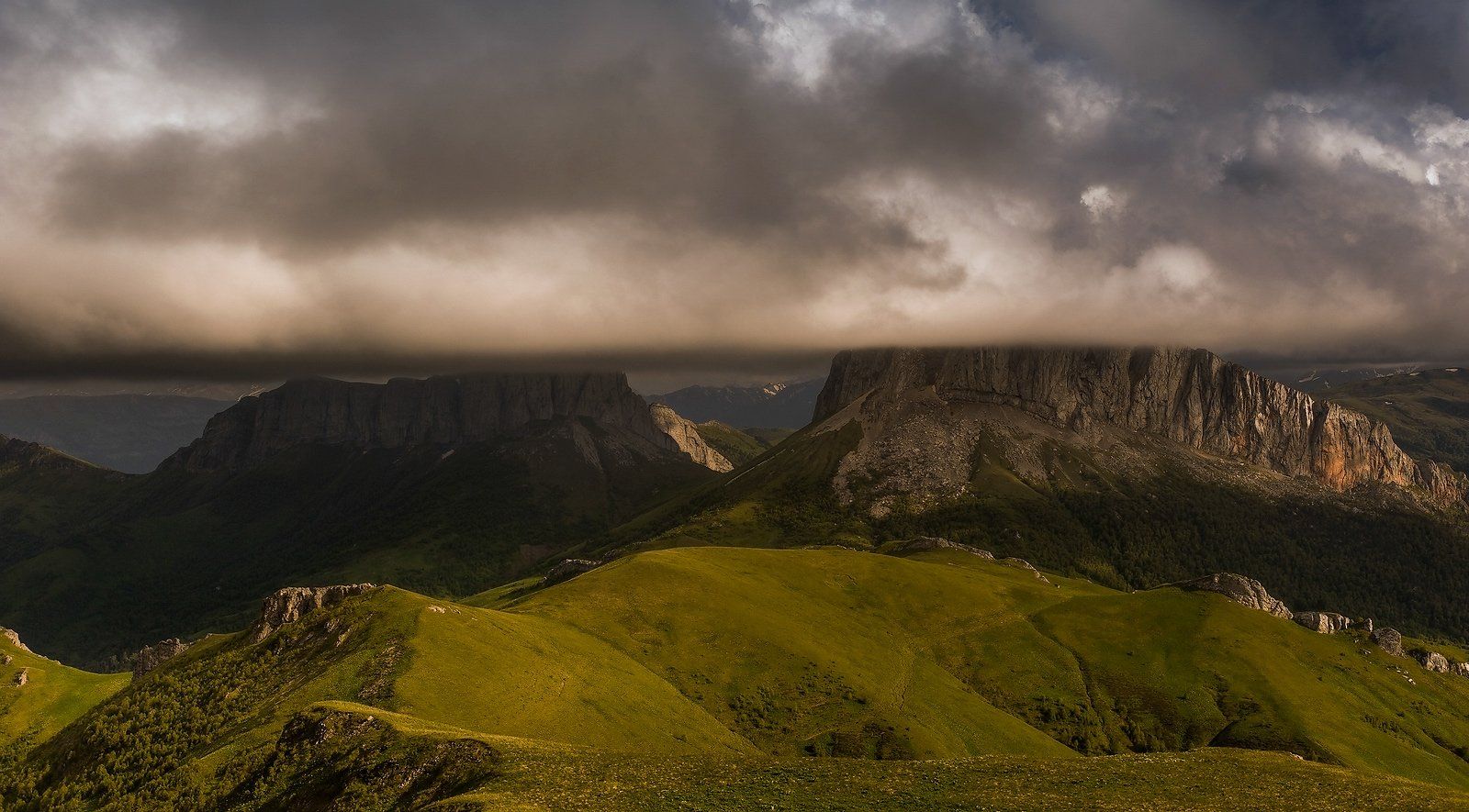 горы, кавказ, июнь, ачешбок, ФЁДОР