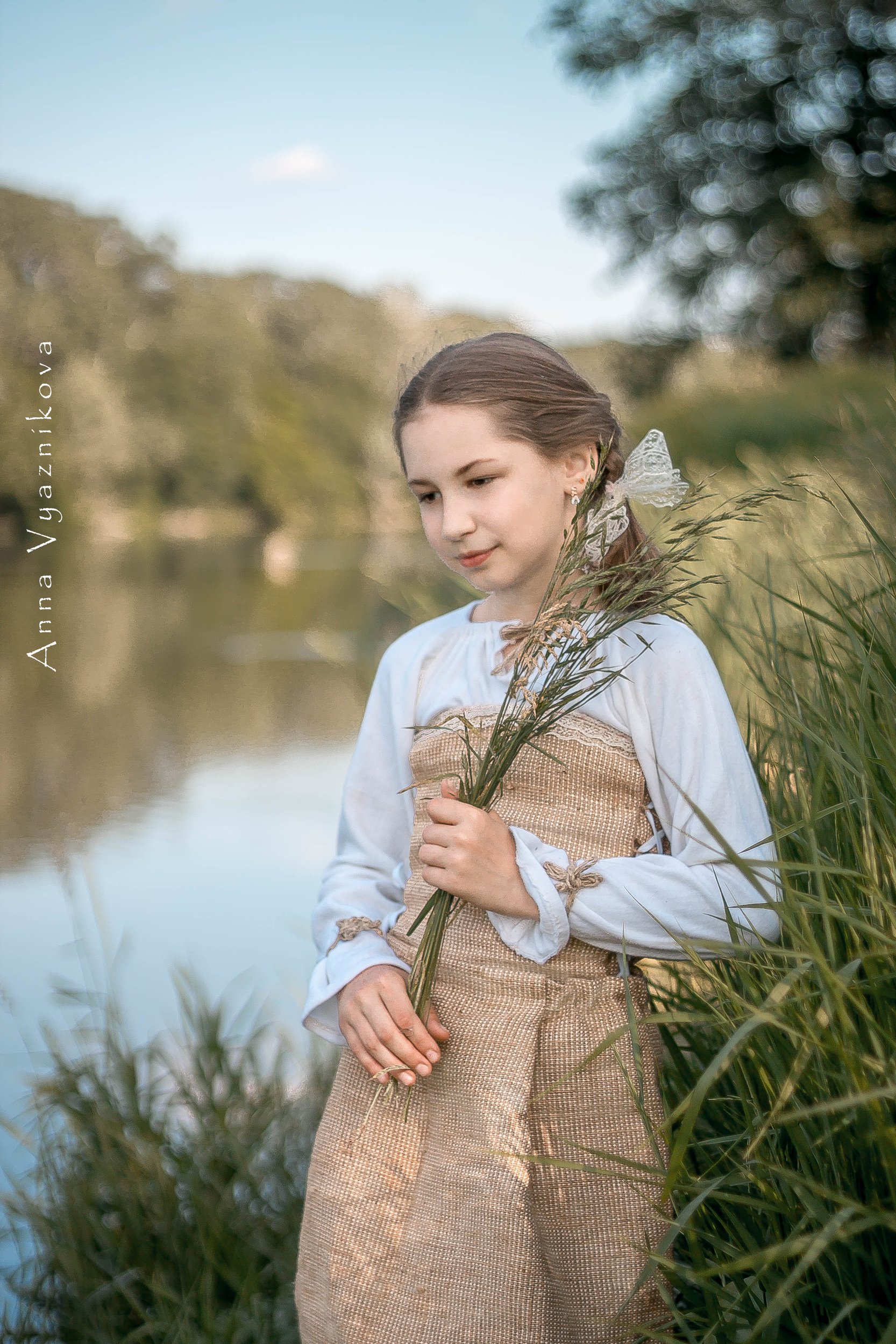 девочка. детский портрет, фотосессия на природе, фотограф лисичанск. портрет,, Анна Вязникова