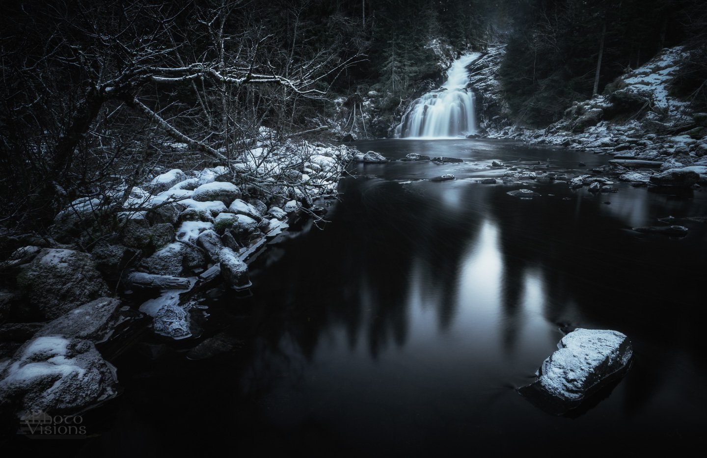 river,waterfall,long exposure,forest,norway,boreal,woods,woodlands,, Adrian Szatewicz