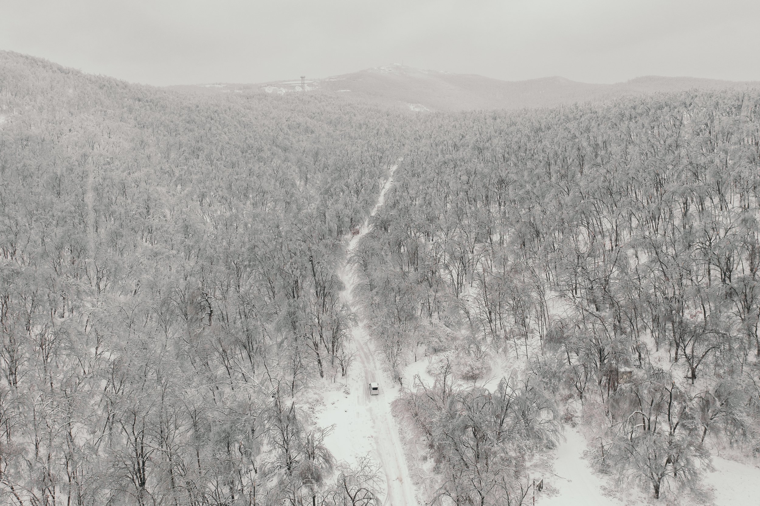 зима, снег, лес, одиночество, автомобиль, авто, приморье, владивосток, природа, Антон Блохин