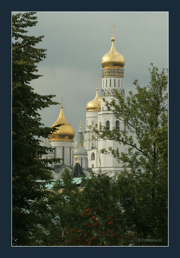 москва,кремль,купола,золото,собор,кулешов, Кулешов Евгений