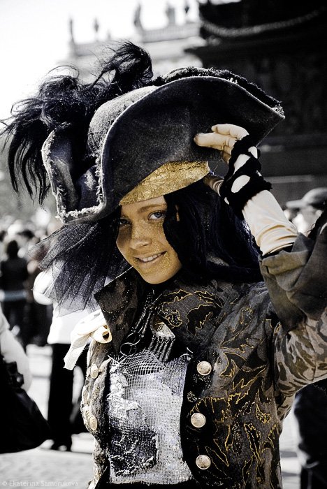 пиратка, девушка, костюм, карнавал, Екатерина Саморукова