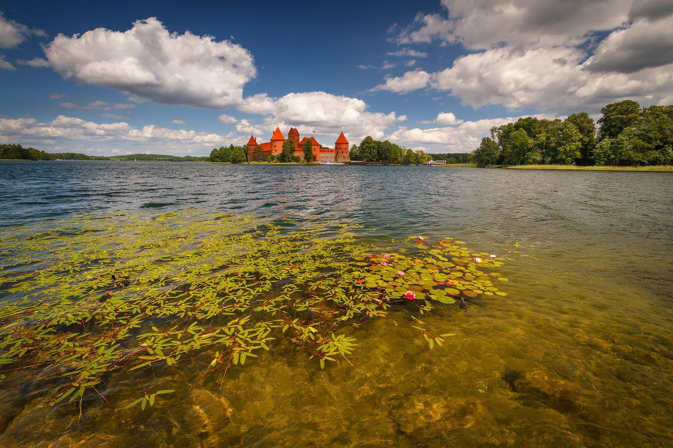 Trakai, Вильнюс, Город, Литва, Старинный город, Тракай, Владимир Водяницкий