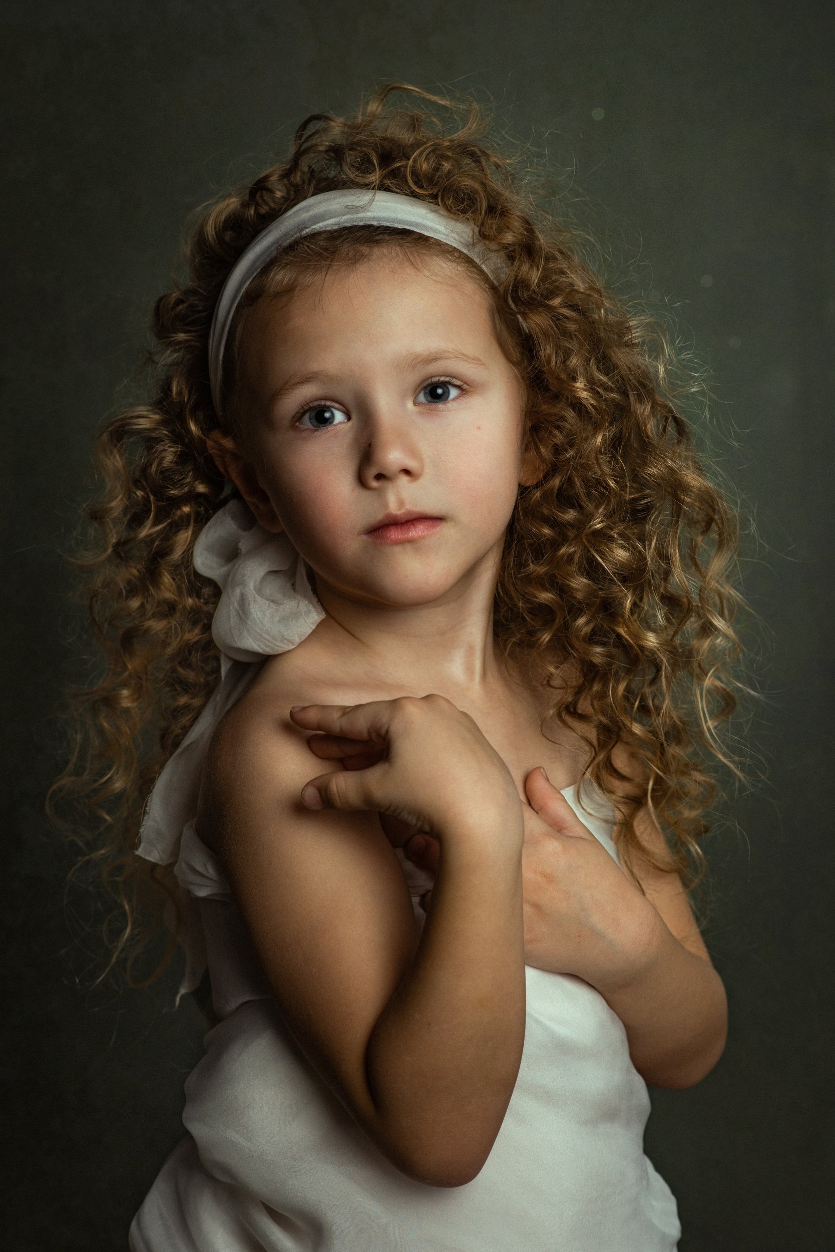детский портрет,, Виктория Кузилова