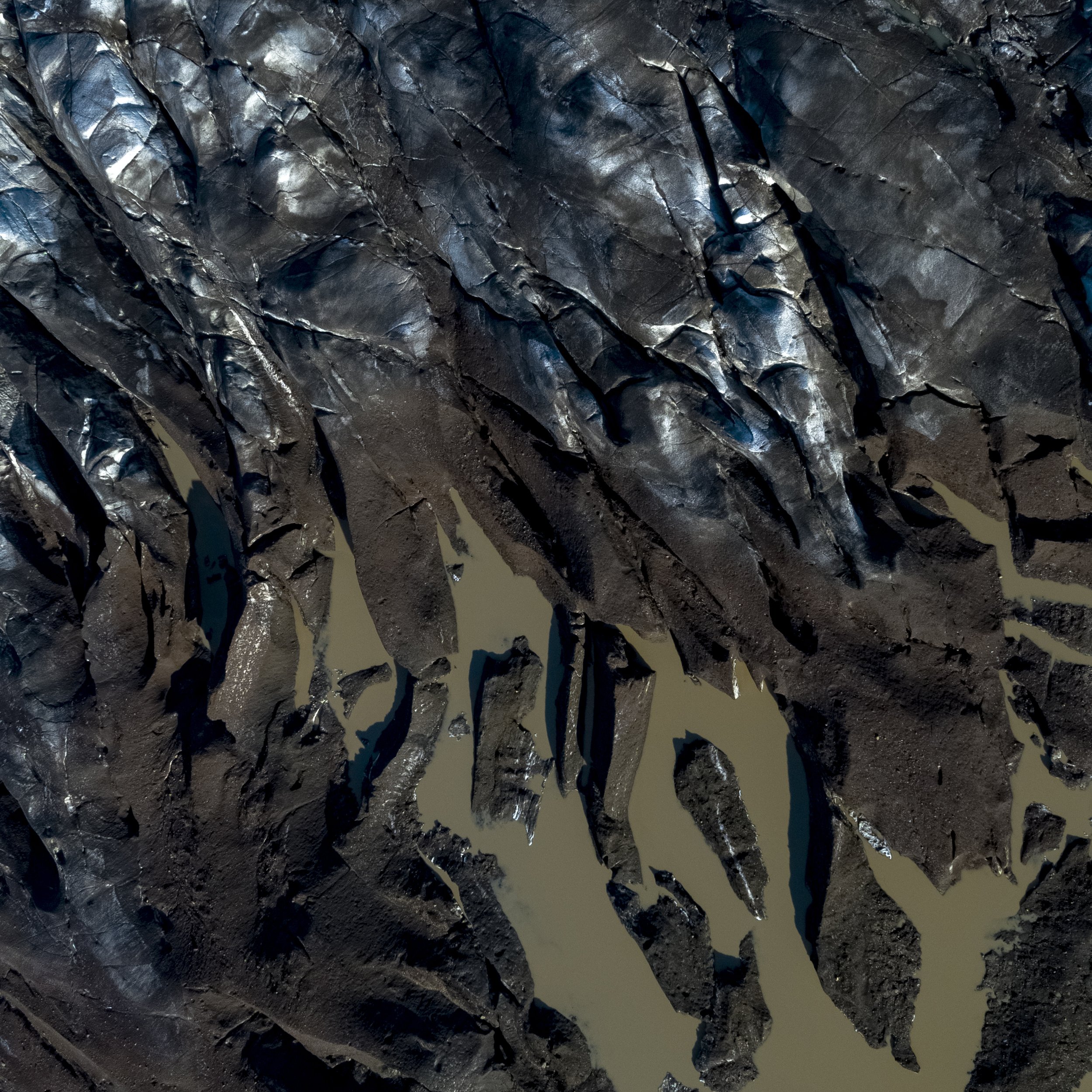 аэрофотосъёмка,iceland,абстракция,тающий ледник vatnajokull, Ruslan Stepanov