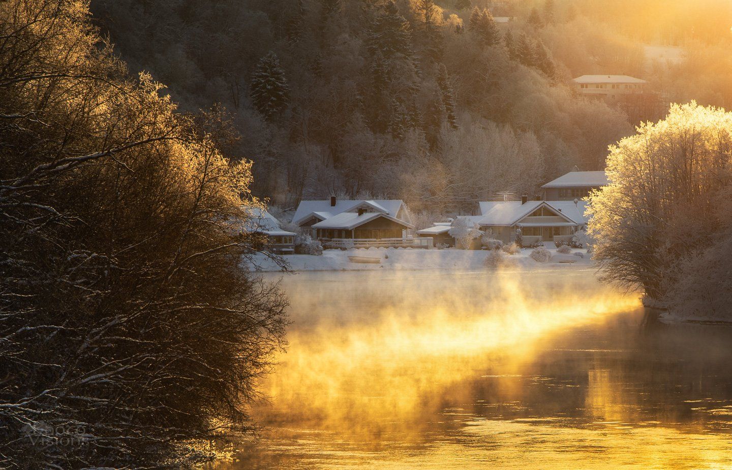 norway,river,winter,freezing,frost,woodland,, Adrian Szatewicz