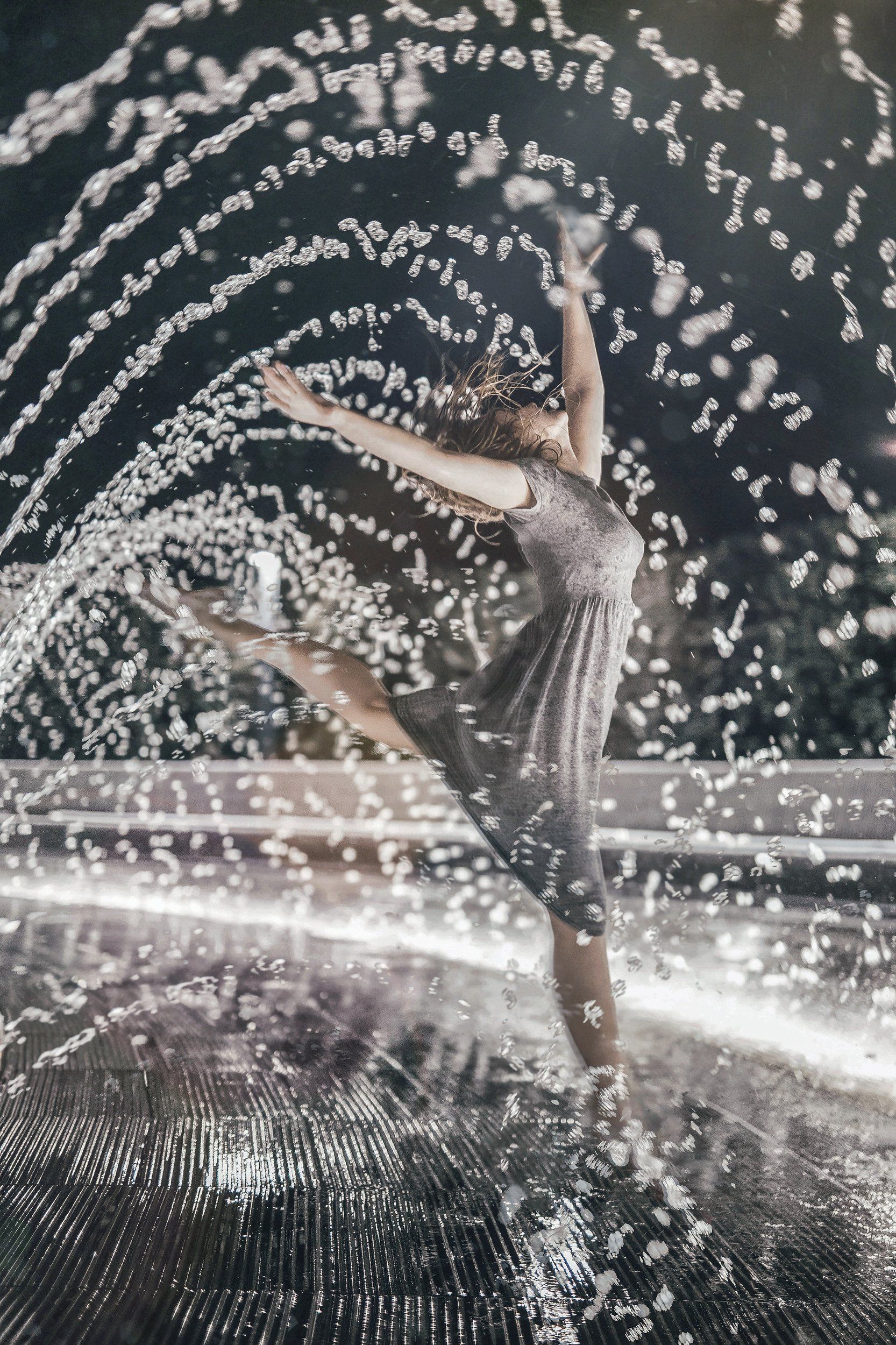 вода,девушка,танец, Мария Буданова