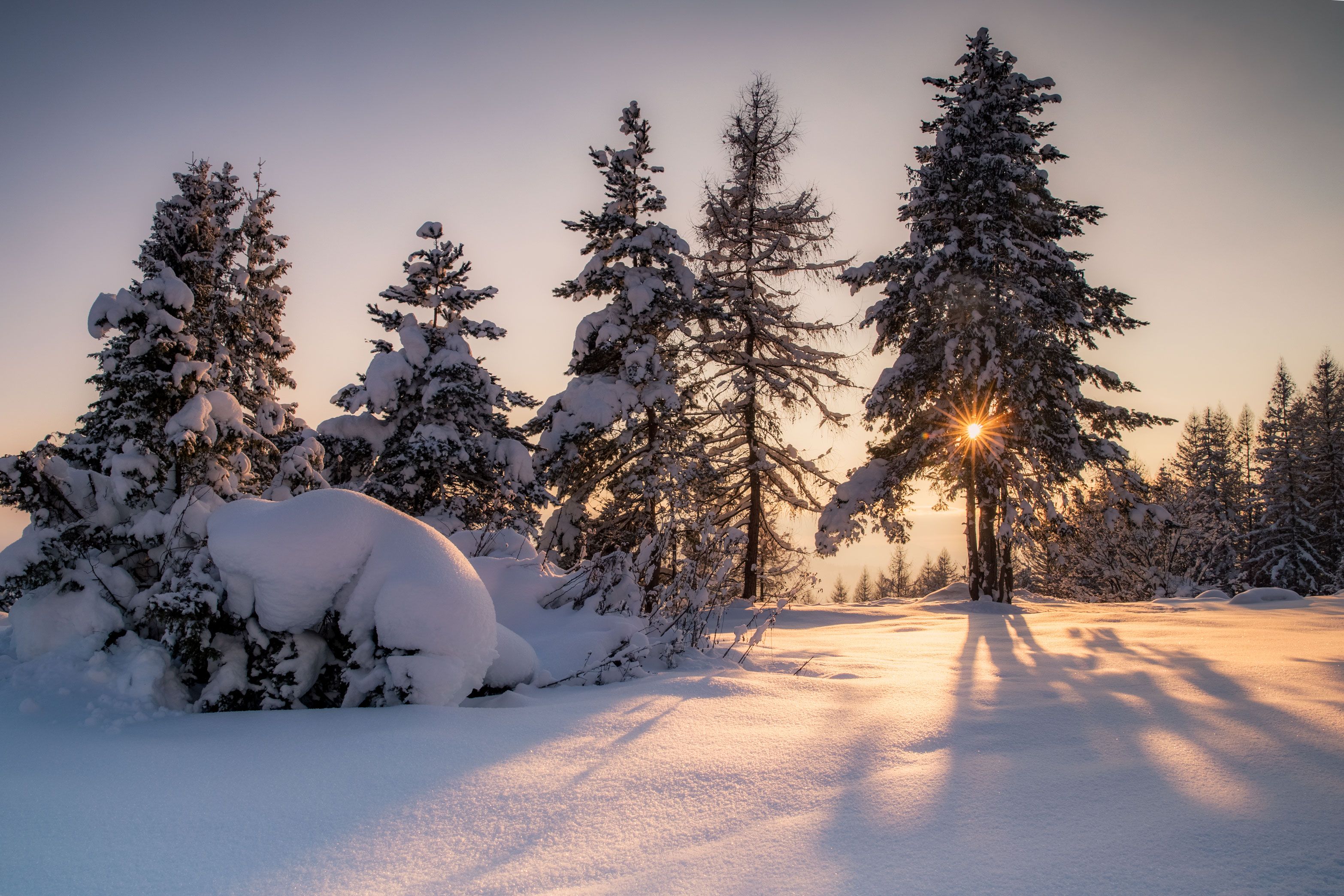 #sunset #winter #cold #Poland , Andrzej Kubatek