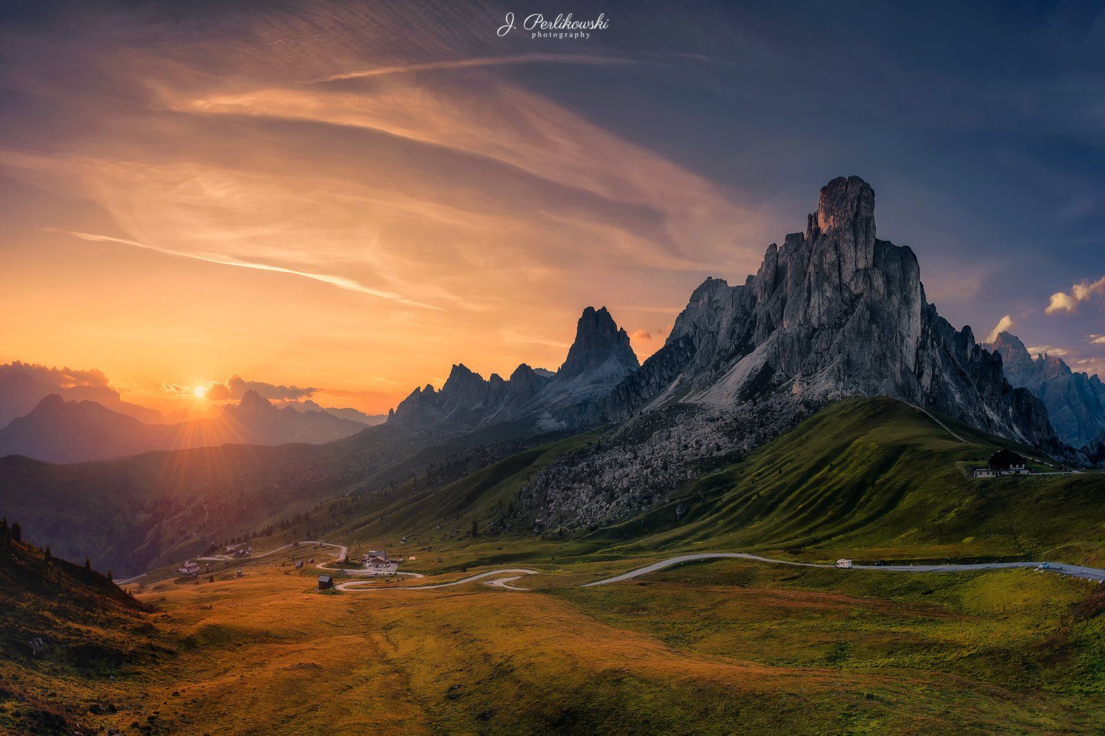 Dolomites, Alps, Europe, mountains, mountain, sunset, Jakub Perlikowski
