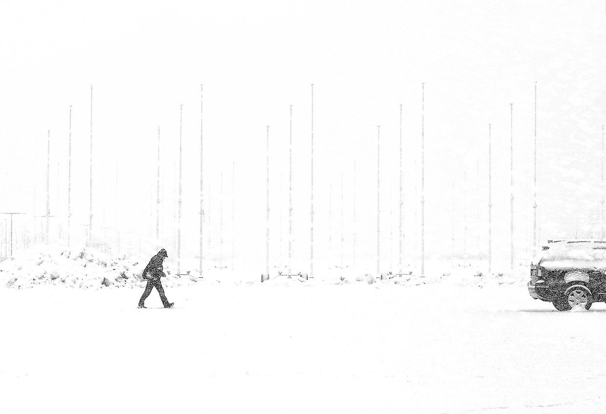 снегопад, стрит фото, Vera Trandina