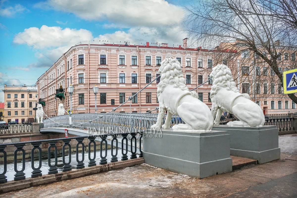 санкт-петербург, львиный мост, Юлия Батурина