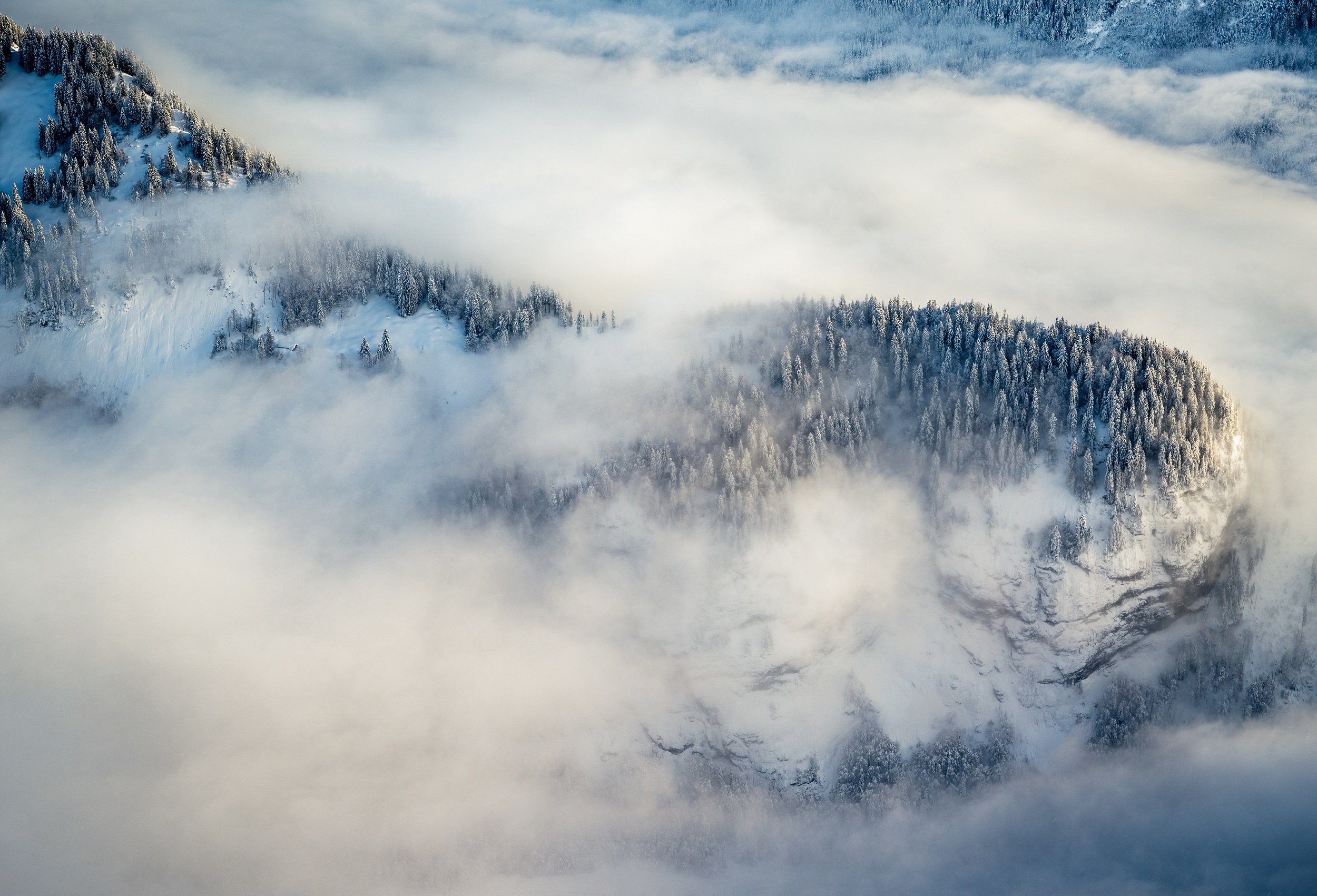 landscape, winter, snow,, Dominik Murko
