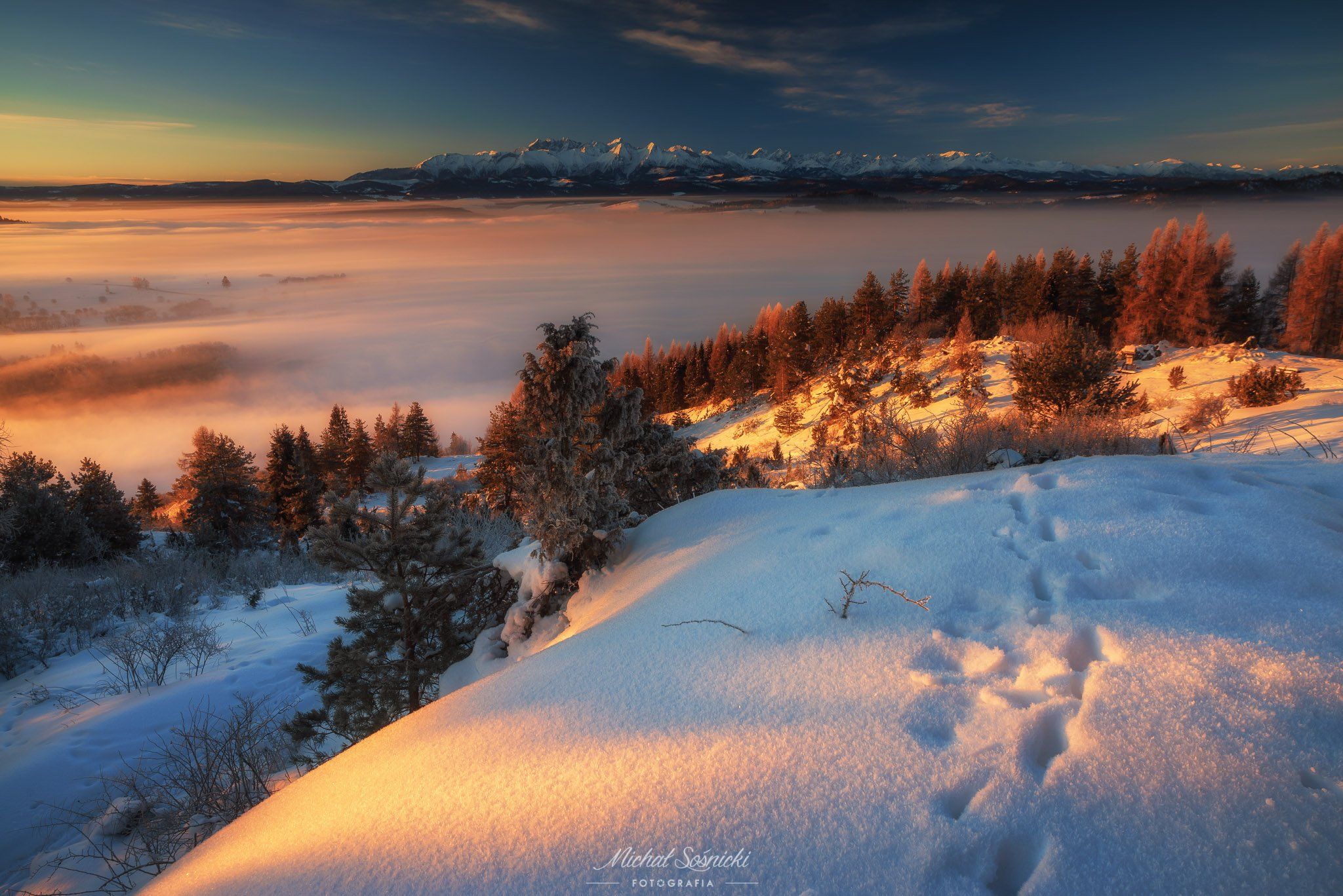 #poland #mountains #winter #snow #rock #sunrise #best #nature #benro #benq #pentax, Michał Sośnicki