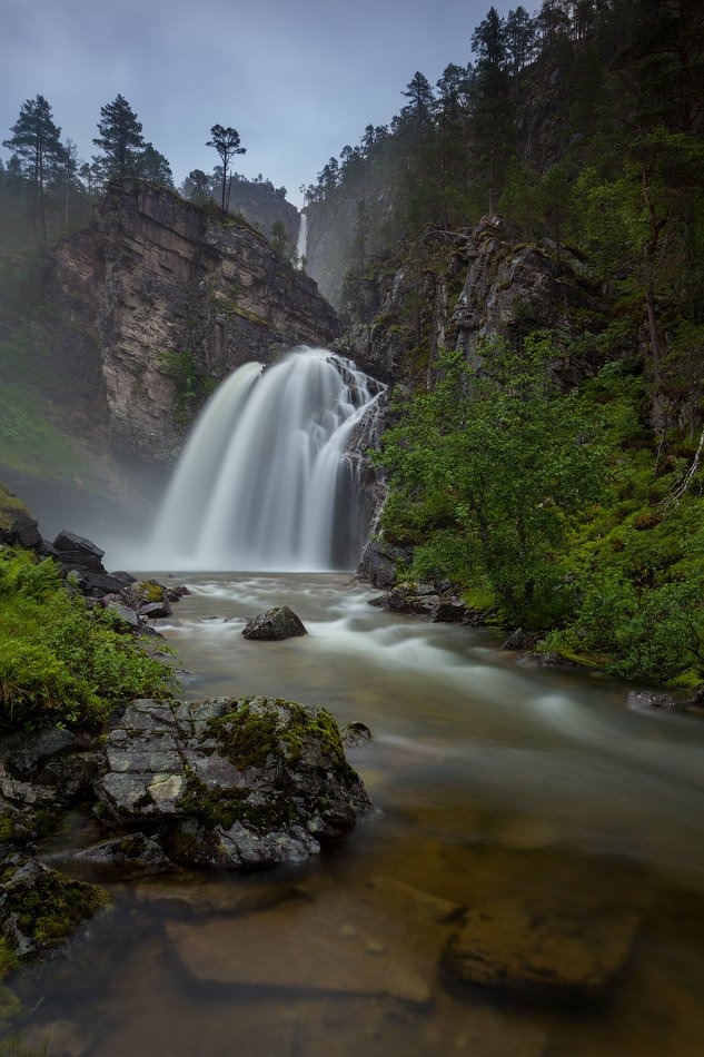 норвегия, водопад, norway, waterfall, Alex Darkside