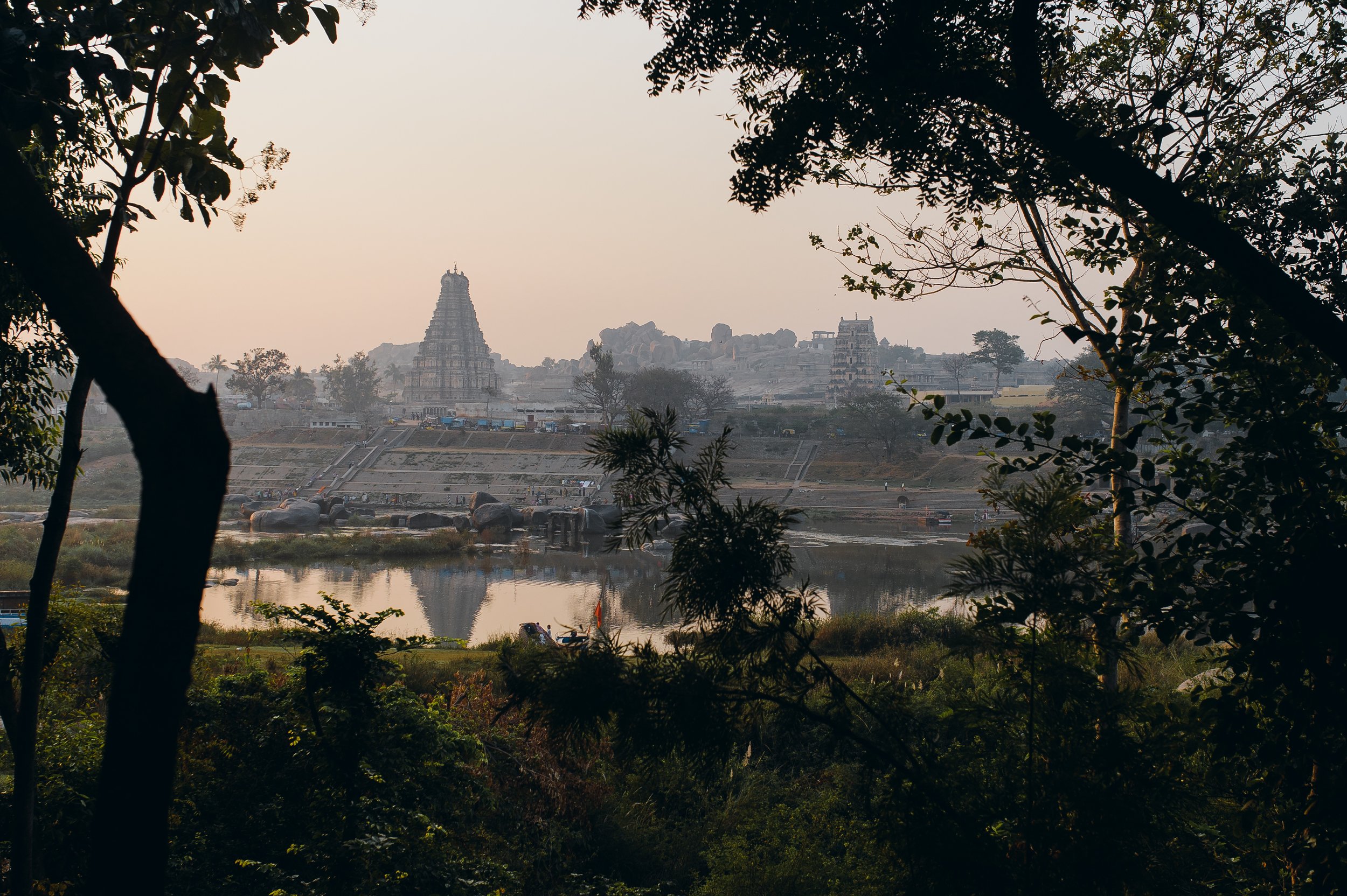 landscape temple India architecture, Svetlana Magdalasova