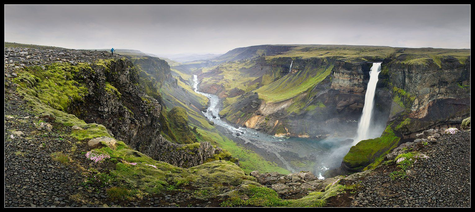 Водопад, Исландия, Виктория Роготнева