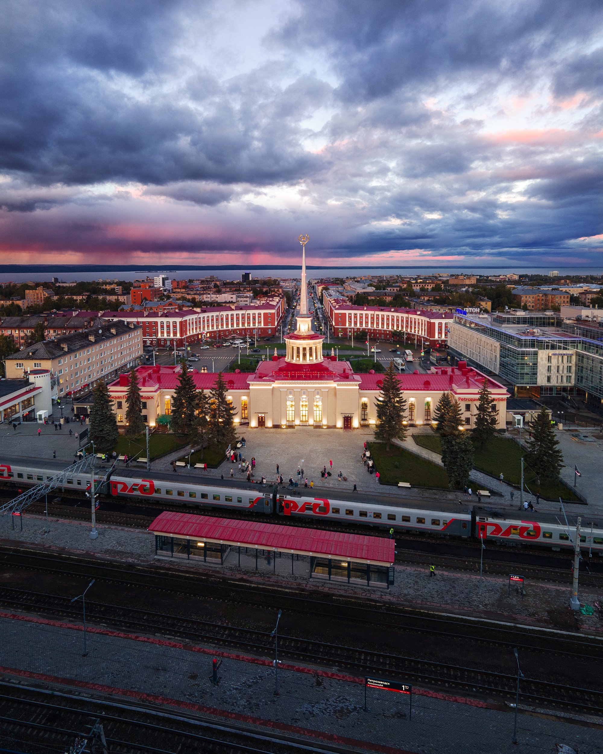ЖД вокзал Петрозаводск