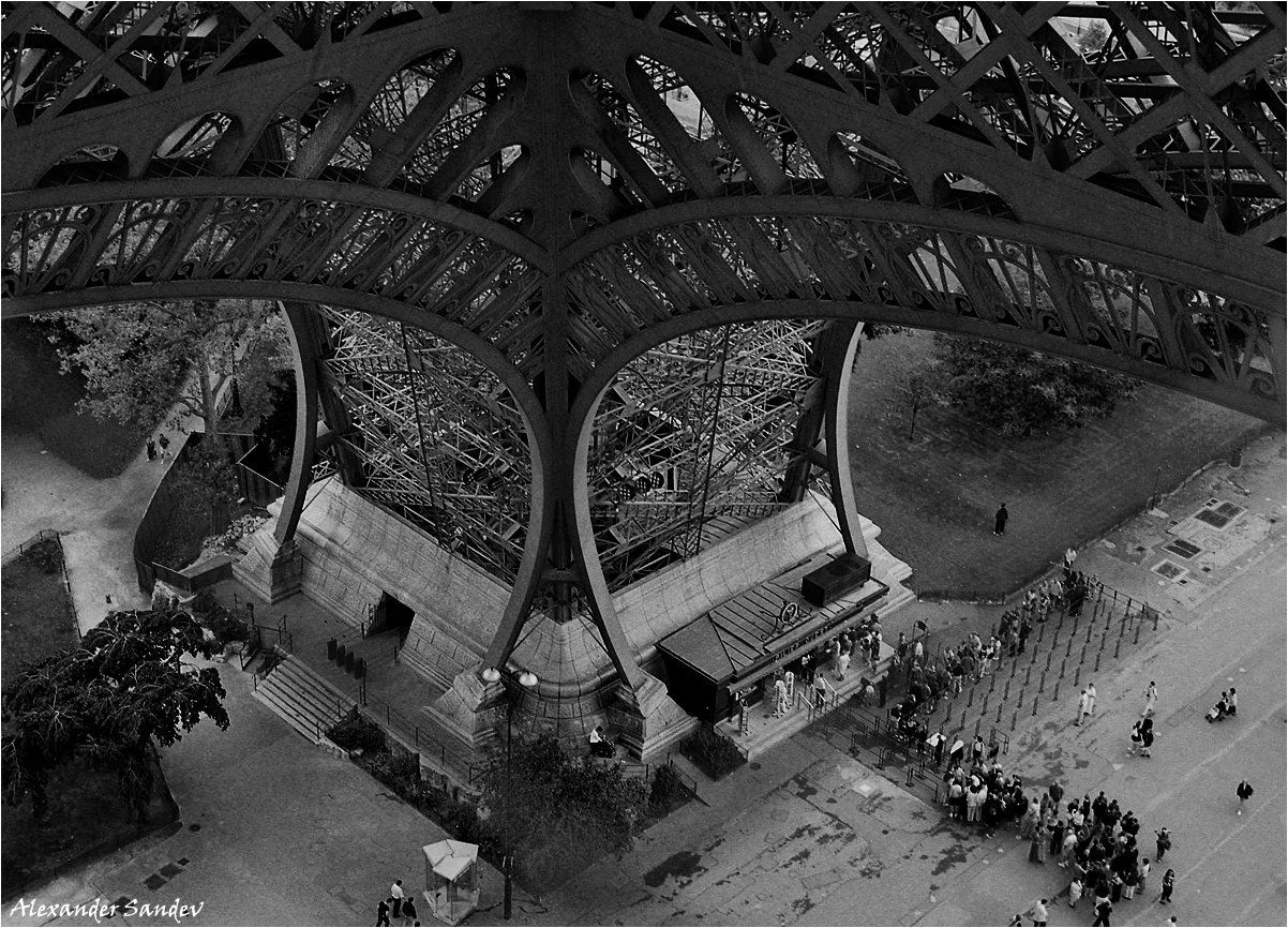 Paris, Tour Eiffel, Александър Сандев