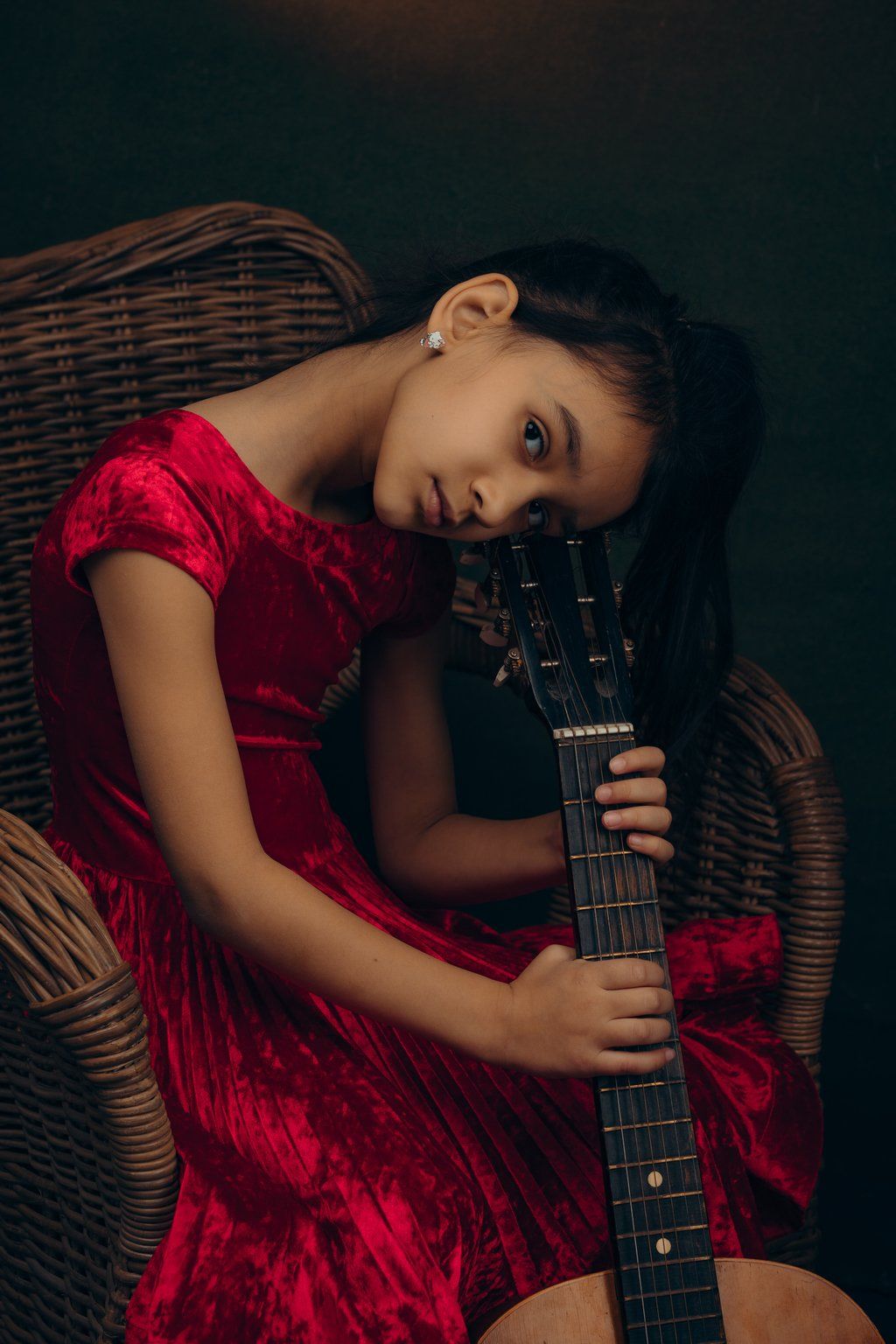 ребенок девочка гитара, Олег Фомкин