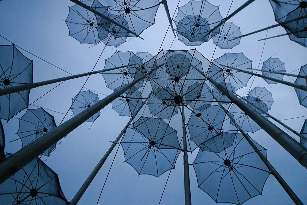 umbrella, above, up, look, Nurlan Tahirli