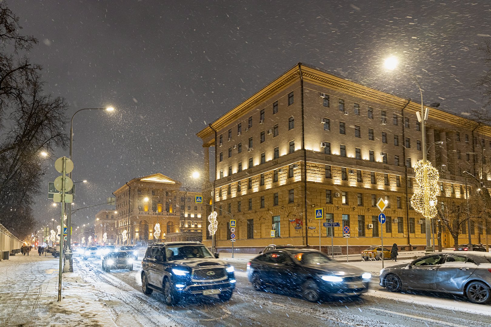 петровка, 38, улица, здание, зима, город, пейзаж, , Юрий Шурчков