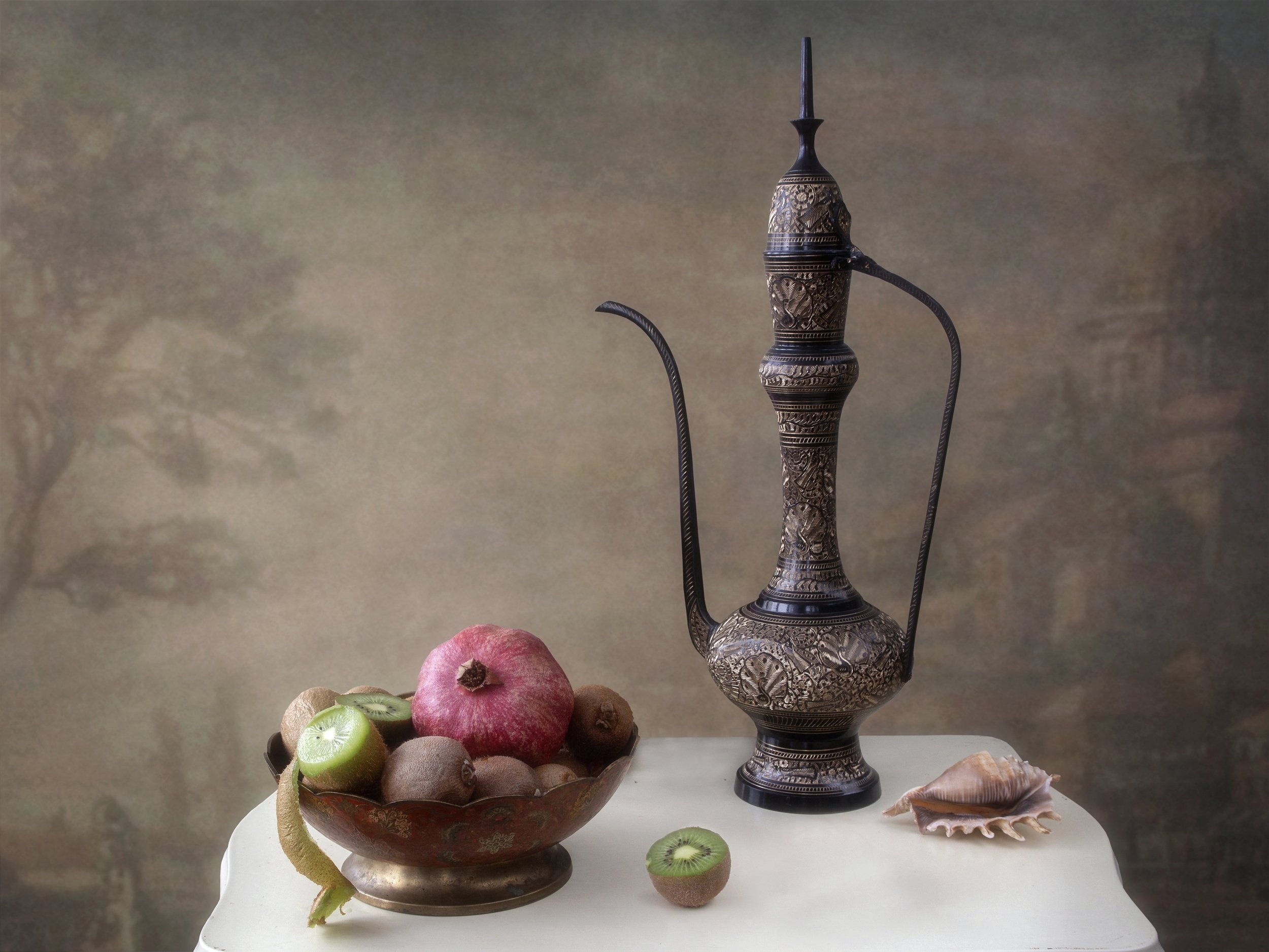 натюрморт, фрукты, винтажный художественное фото, Ирина Приходько