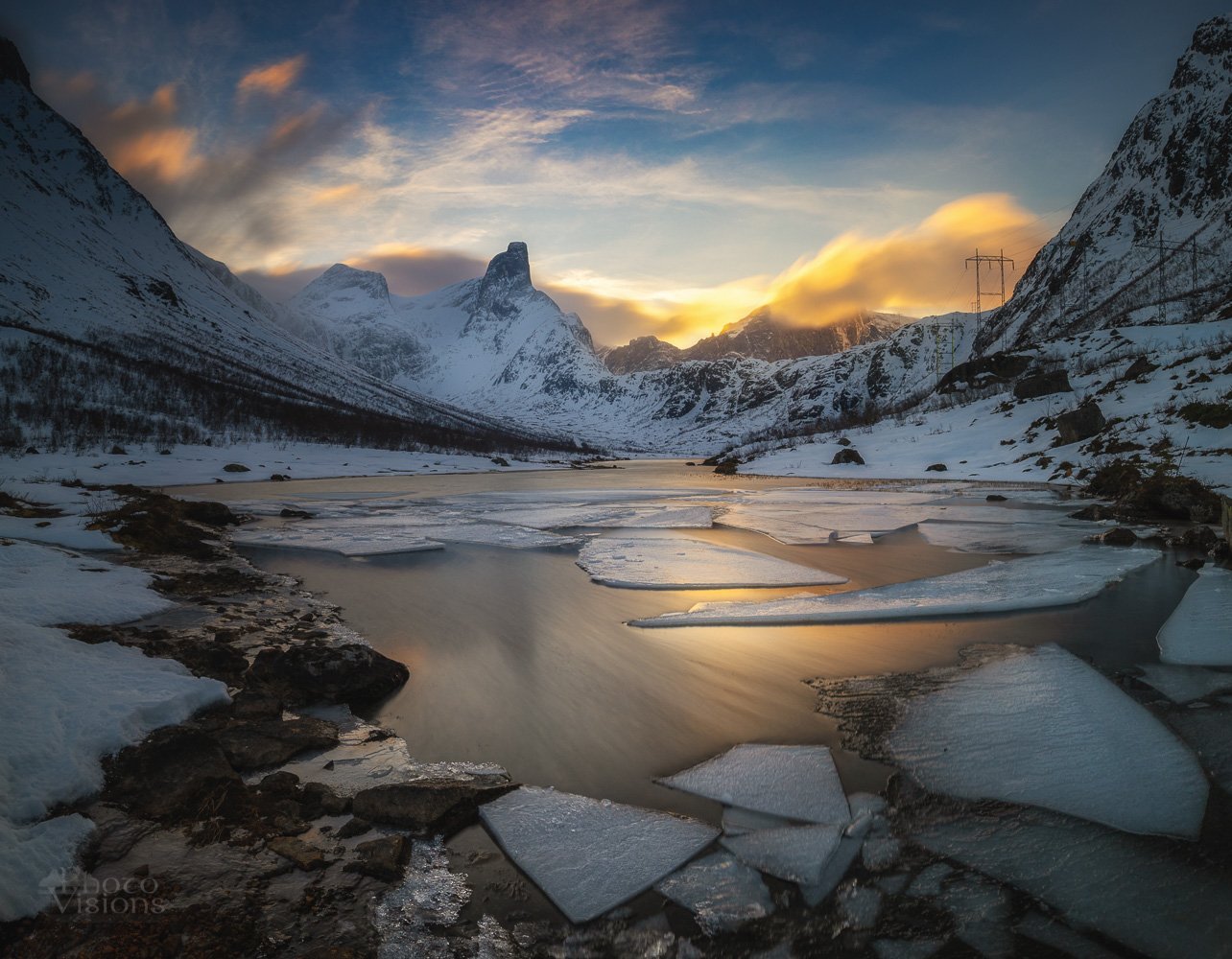 winter,mountains,norway,evening,long exposure,panoramic,, Adrian Szatewicz