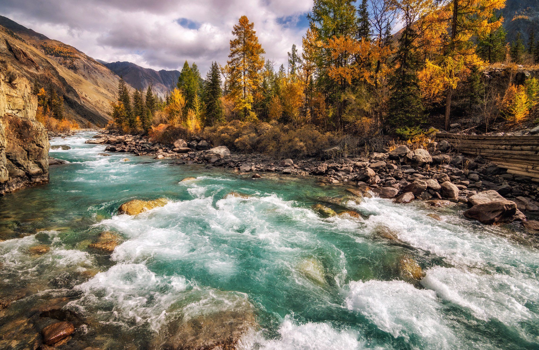 горный алтай,осень,река карагем, lora_pavlova