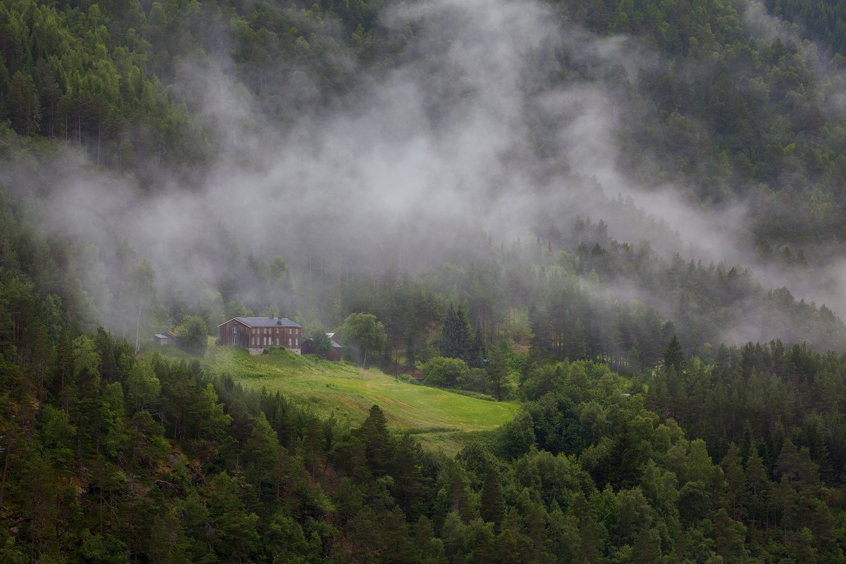 norway, норвегия, туман, Alex Darkside