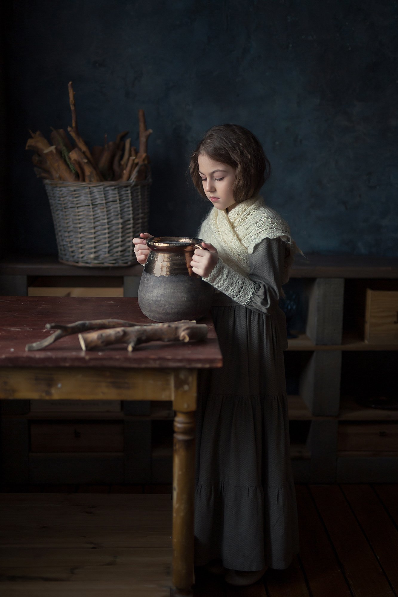 постановочная фотография, детский портрет, постановка, canon, 50mm, Наталья Русских