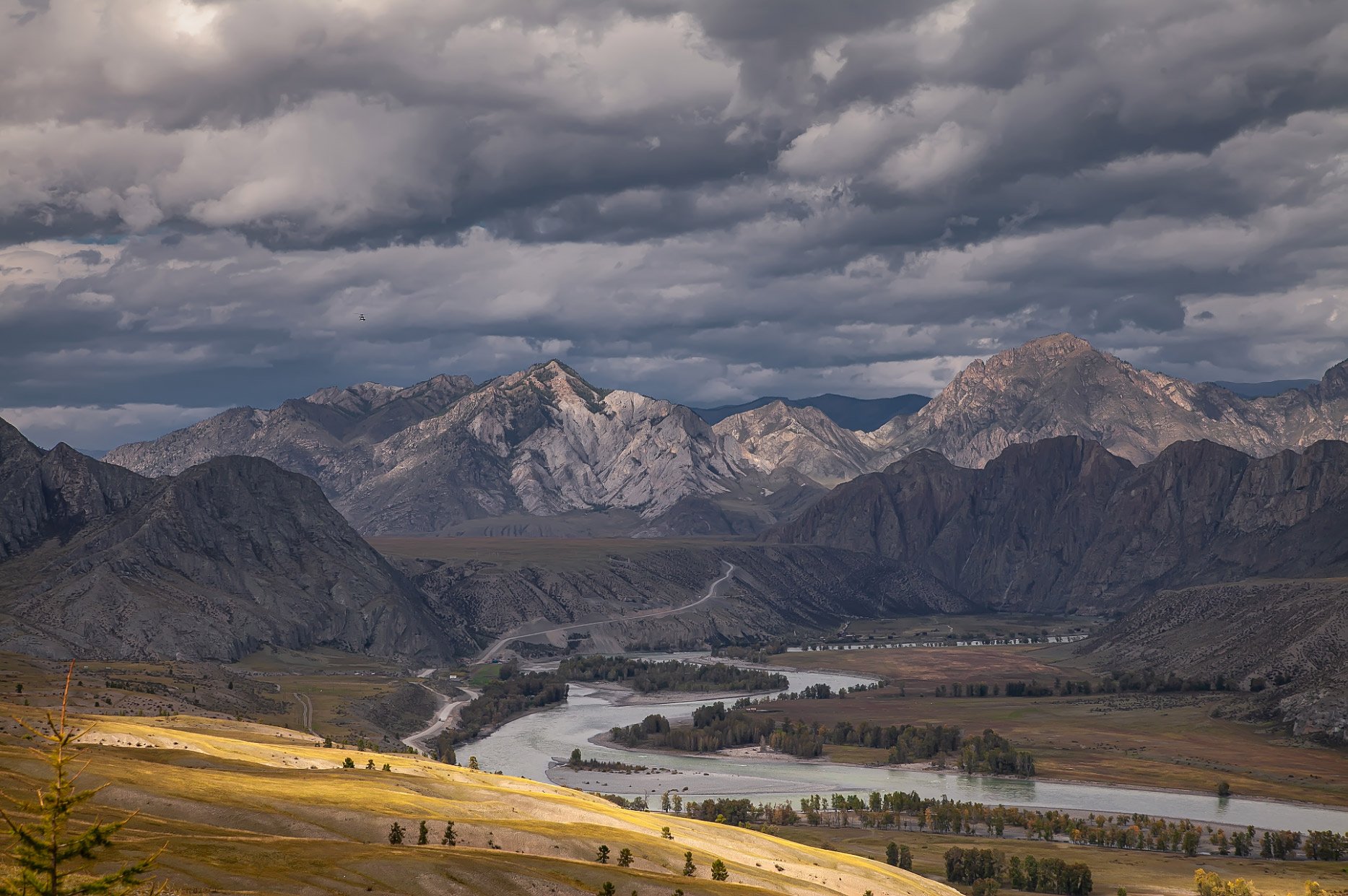 алтай, горы , катунь, осень, Любовь Фурс