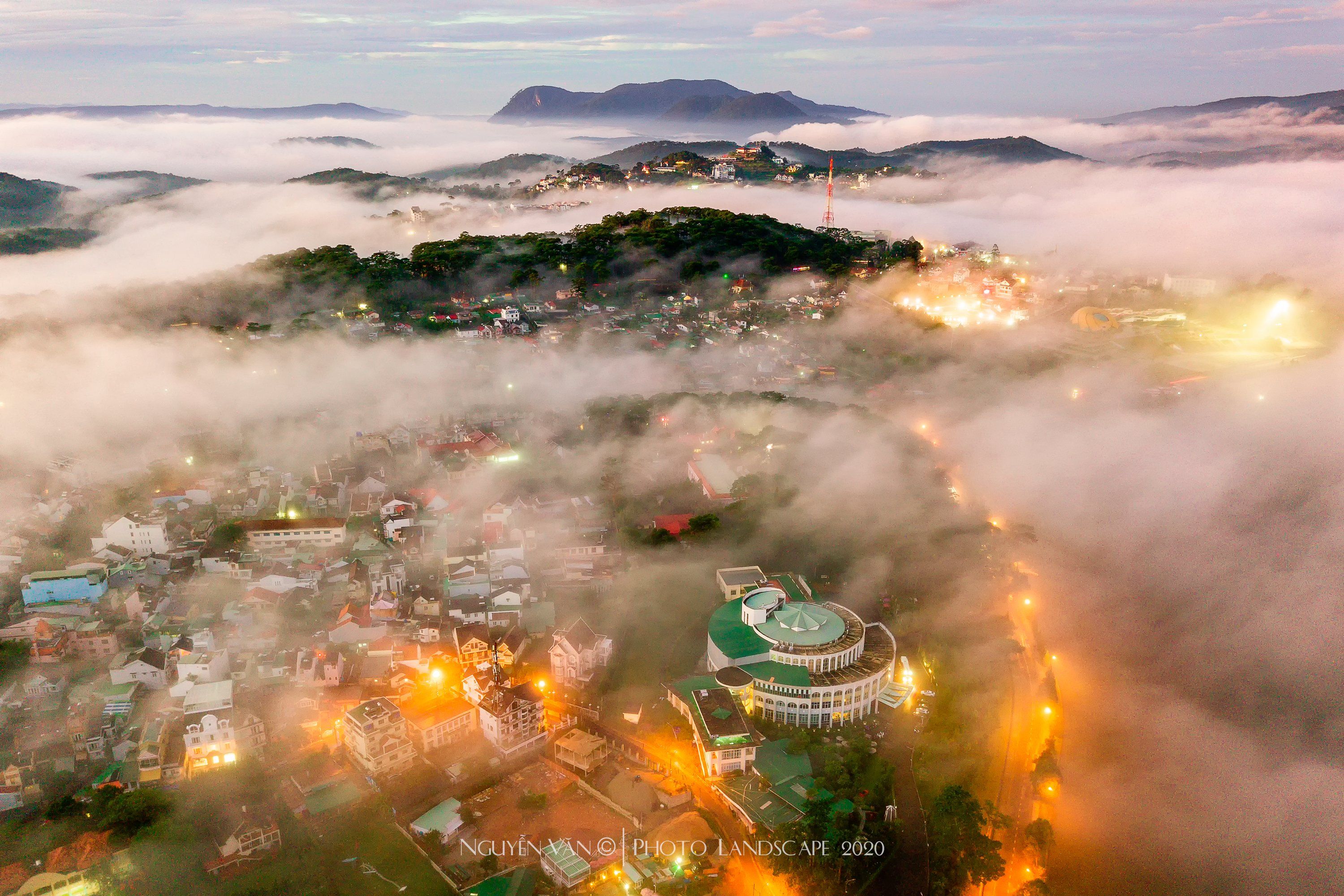 Fog, Cityscape, Van Nguyen