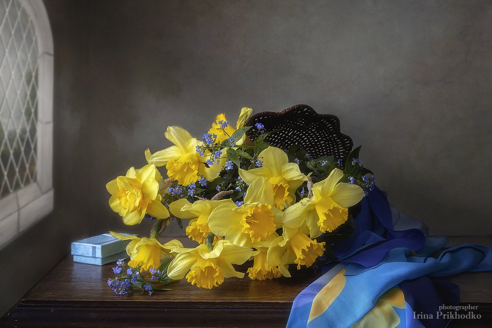 натюрморт, весна, цветы, настроение, винтажный, художественное фото, фотокартина, Ирина Приходько