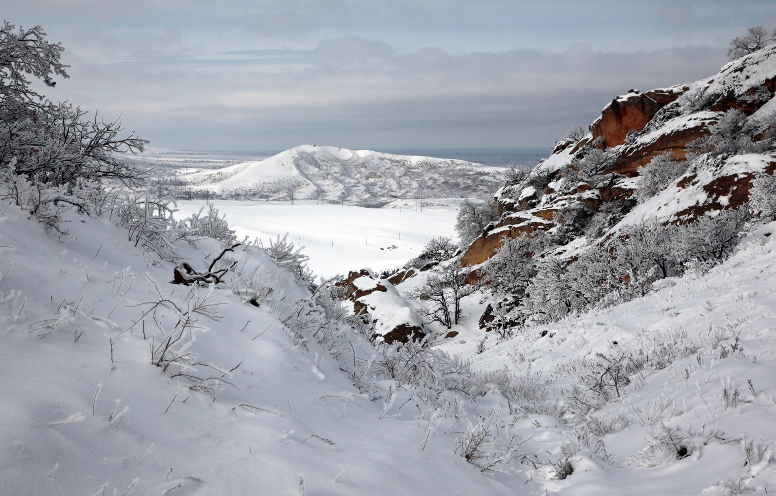 зима,сары кум,горы,вечер,снег,пейзаж,природа,дагестан.., Marat Magov