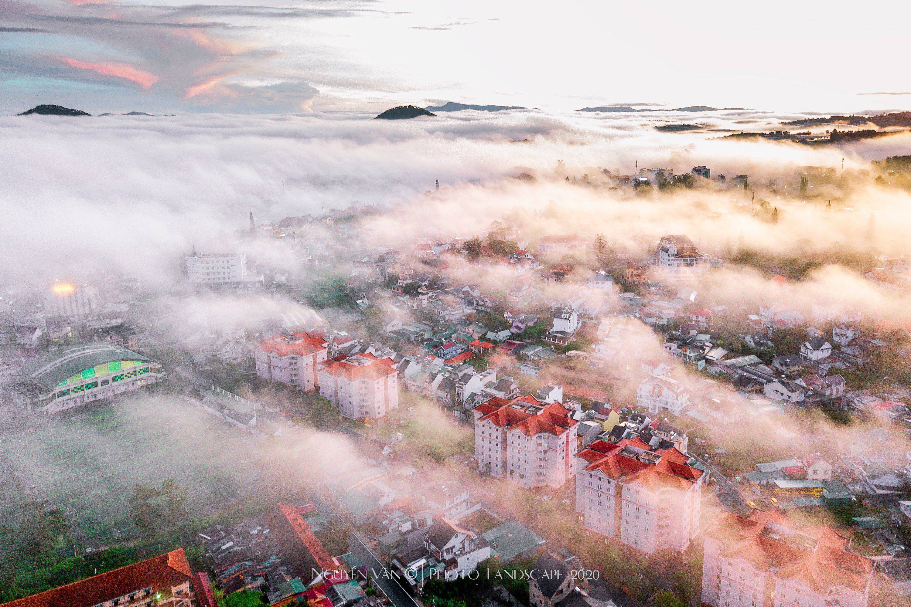 Fog, Cityscape, Van Nguyen