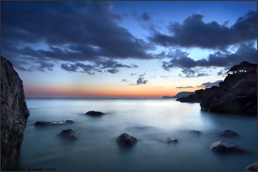 крым, закат, море, солнце, пейзаж, Андрей Житков