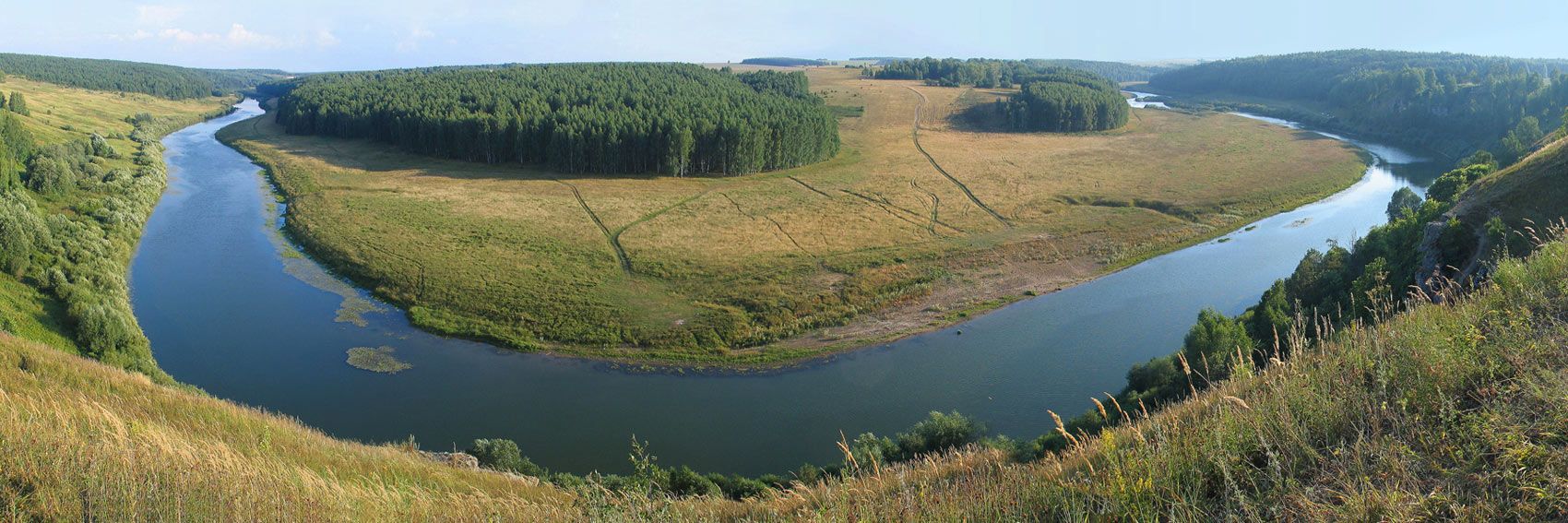 немда, лето ,панорама, Клековкин Александр