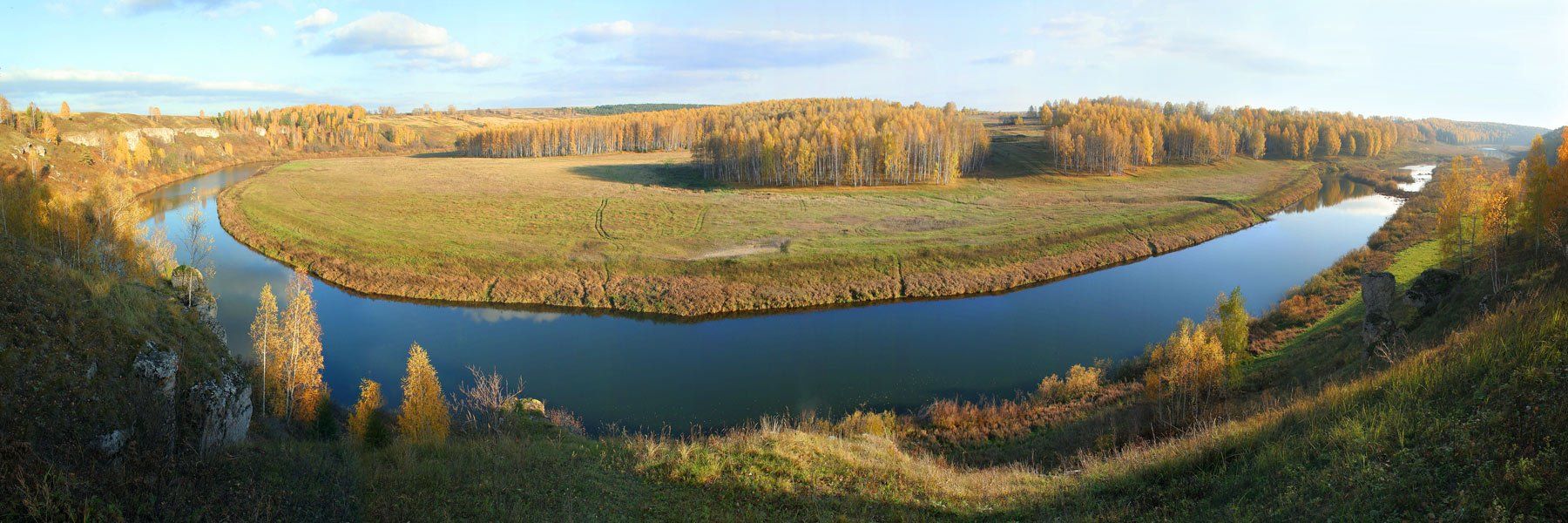 панорама, осень ,немда, Клековкин Александр