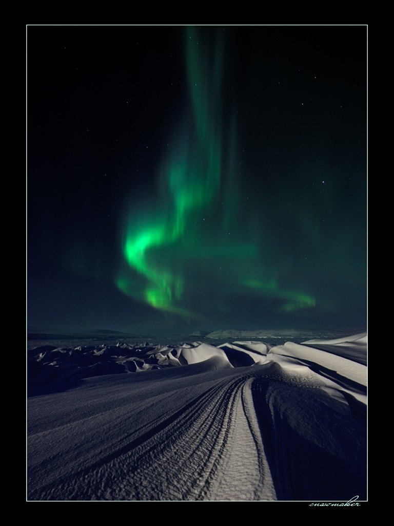 фото, чукотка, снег, photo, chukotka, snowmaker, северное сияние, полярное сияние, polar light, snowmaker