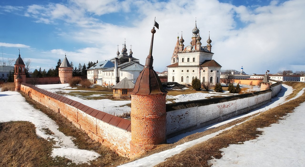 юрьев польский, весна, солнце, монастырь, Лопухов Сергей