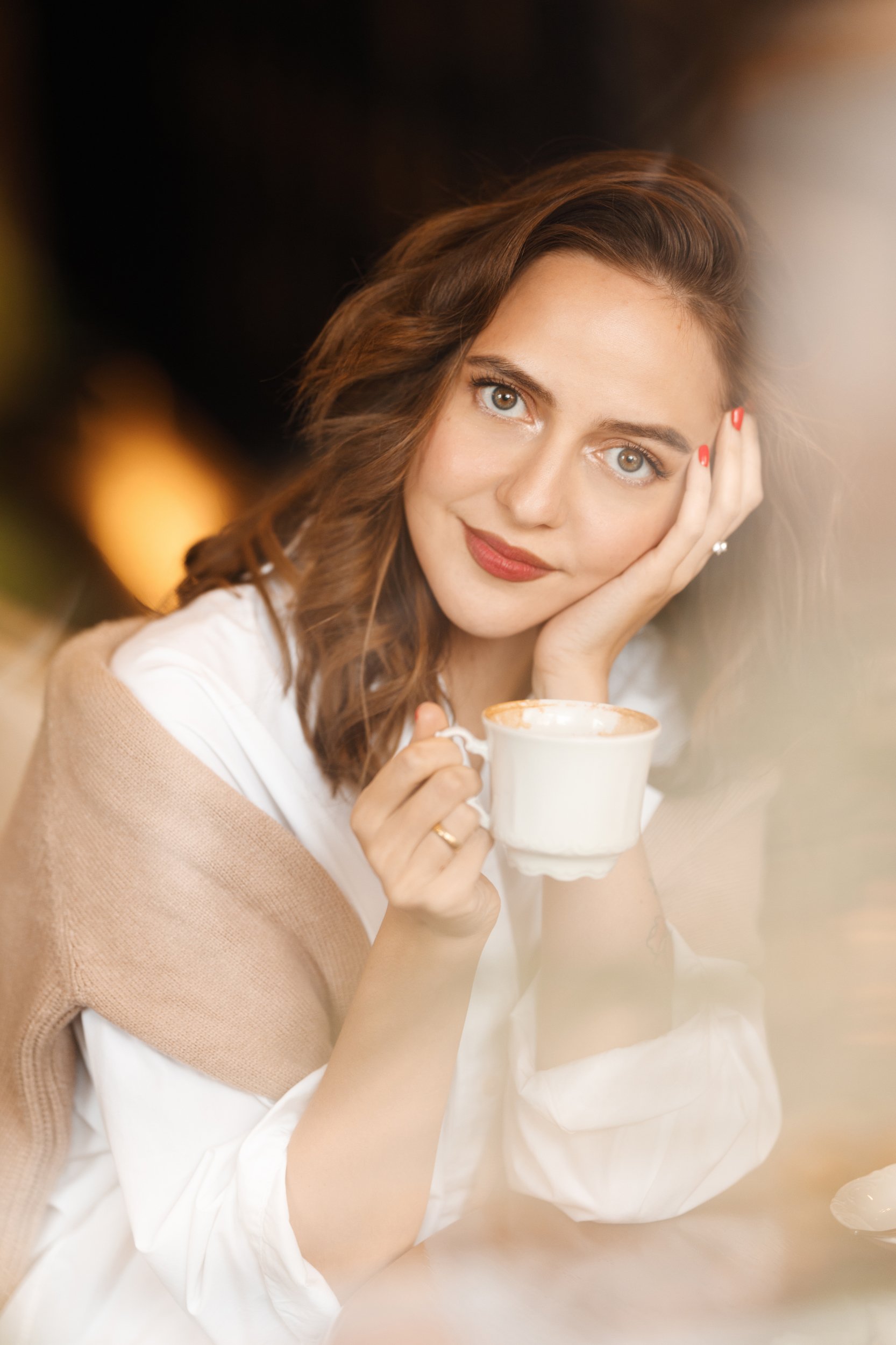 #girl #coffee #beauty #portrait #female, Мила Александрова