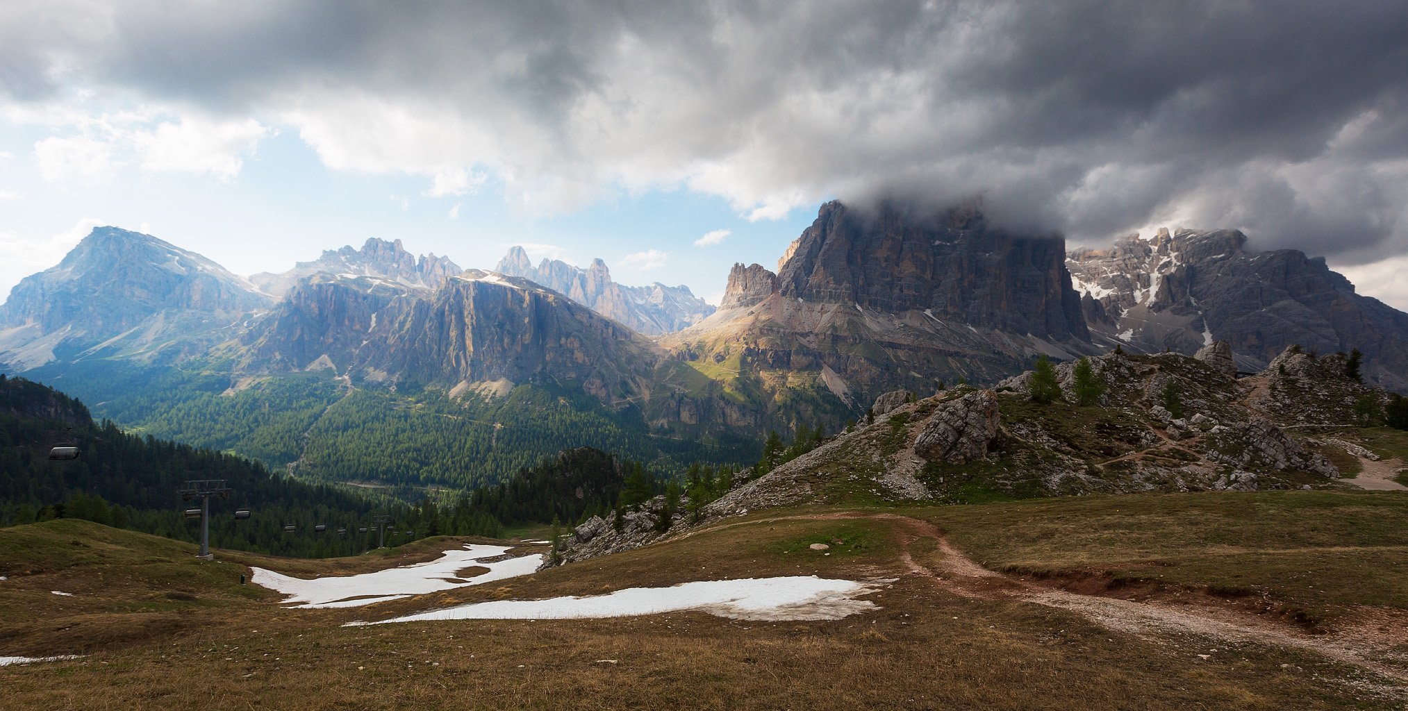 италия, доломиты, горы, облака, природа, landscape, italy, dolomites, Геннадий Финенко