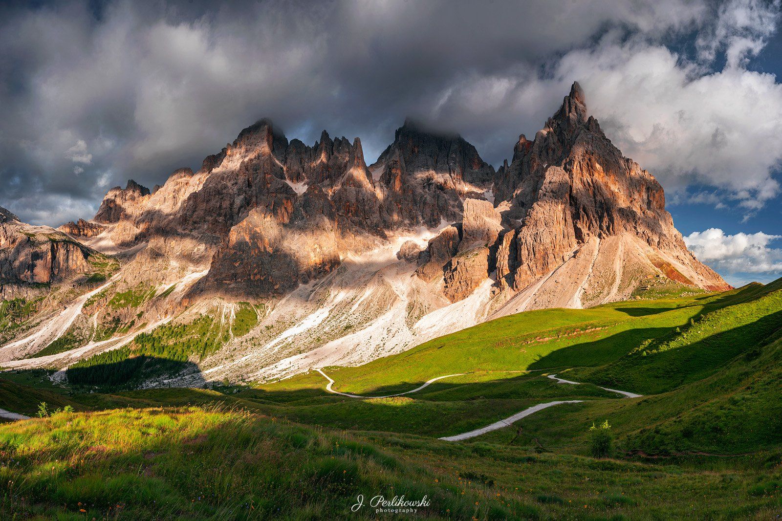 mountains, summer, clouds, Jakub Perlikowski