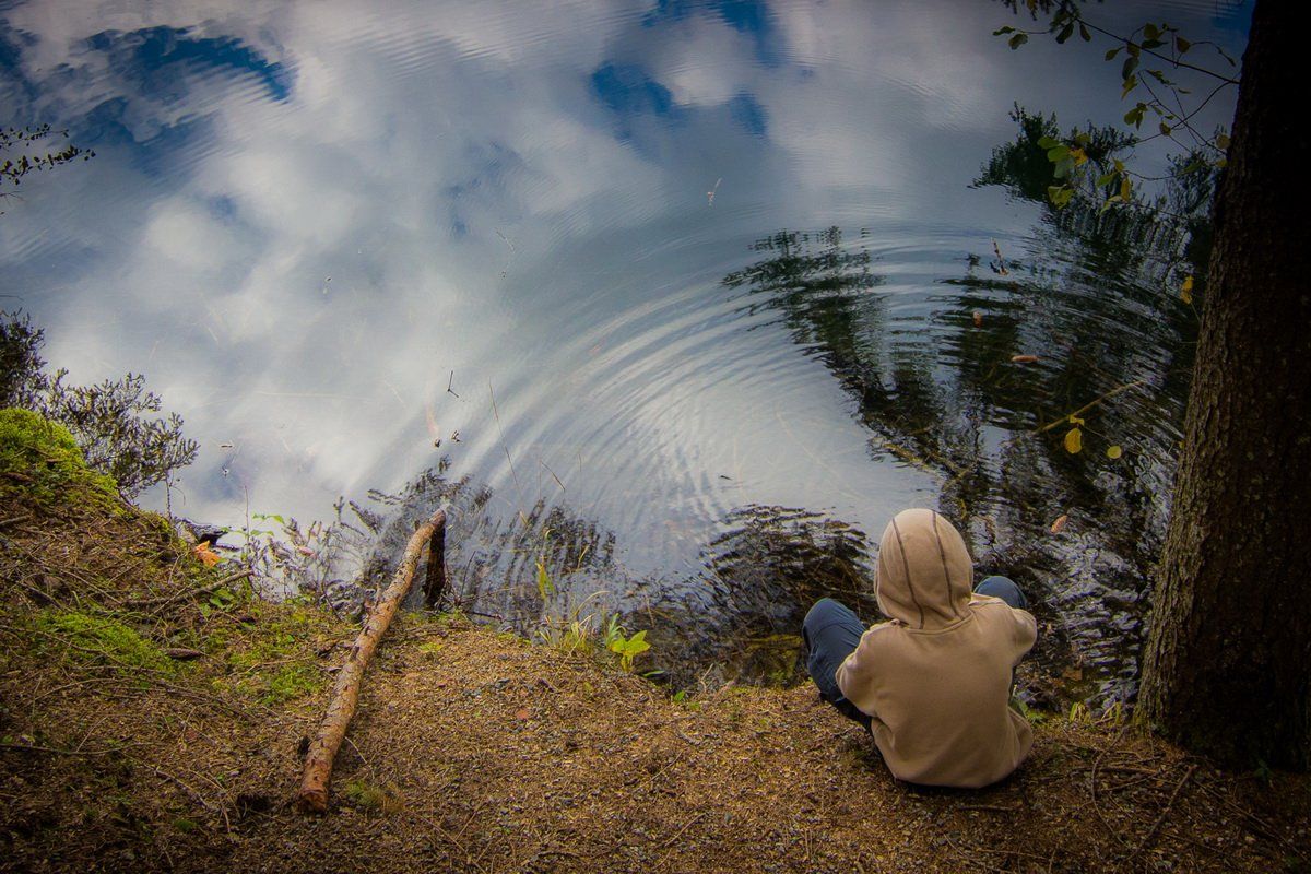 Clouds, Lake, Reflections, Alex