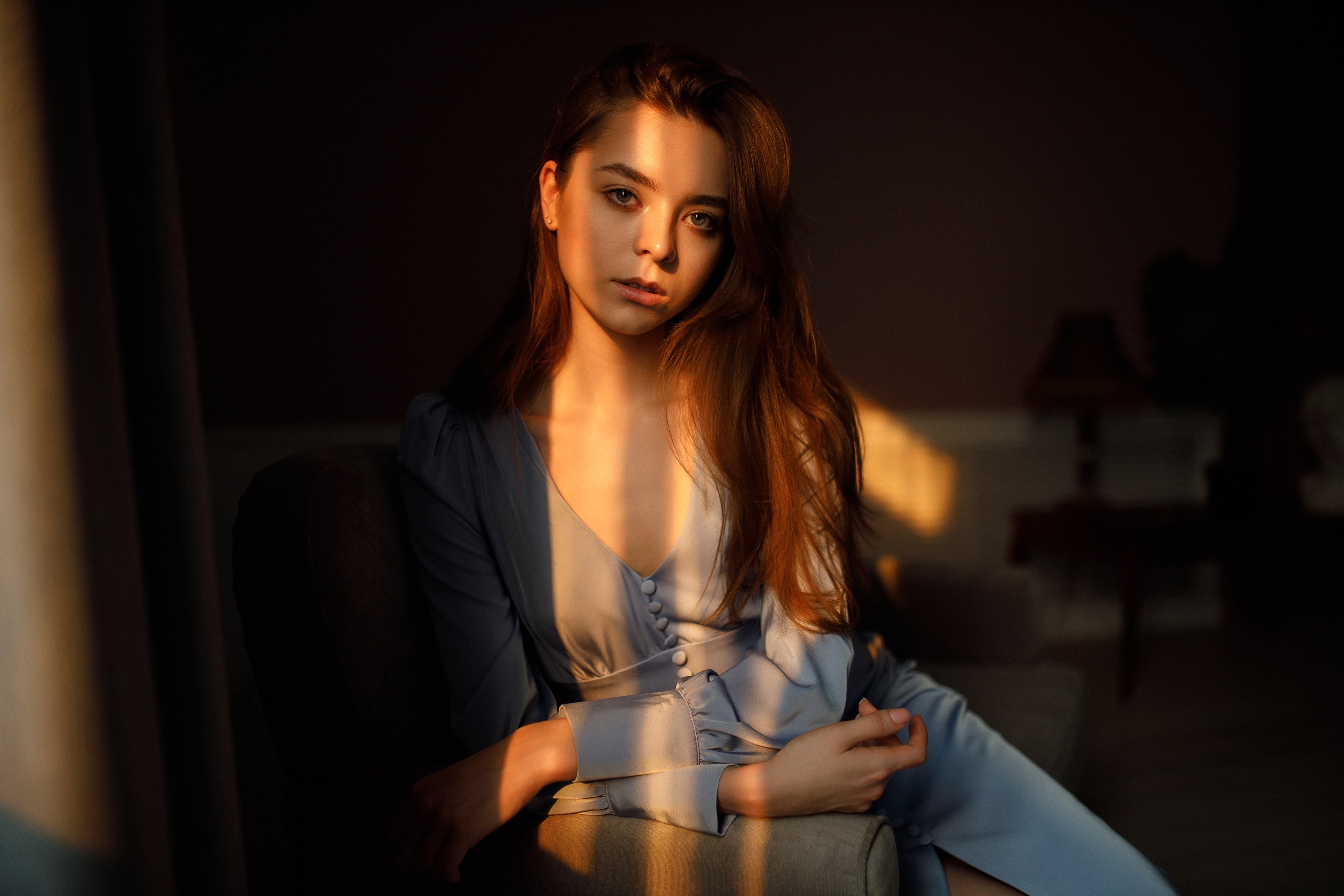 girl, portrait, sunlight, Виталий Зыбин