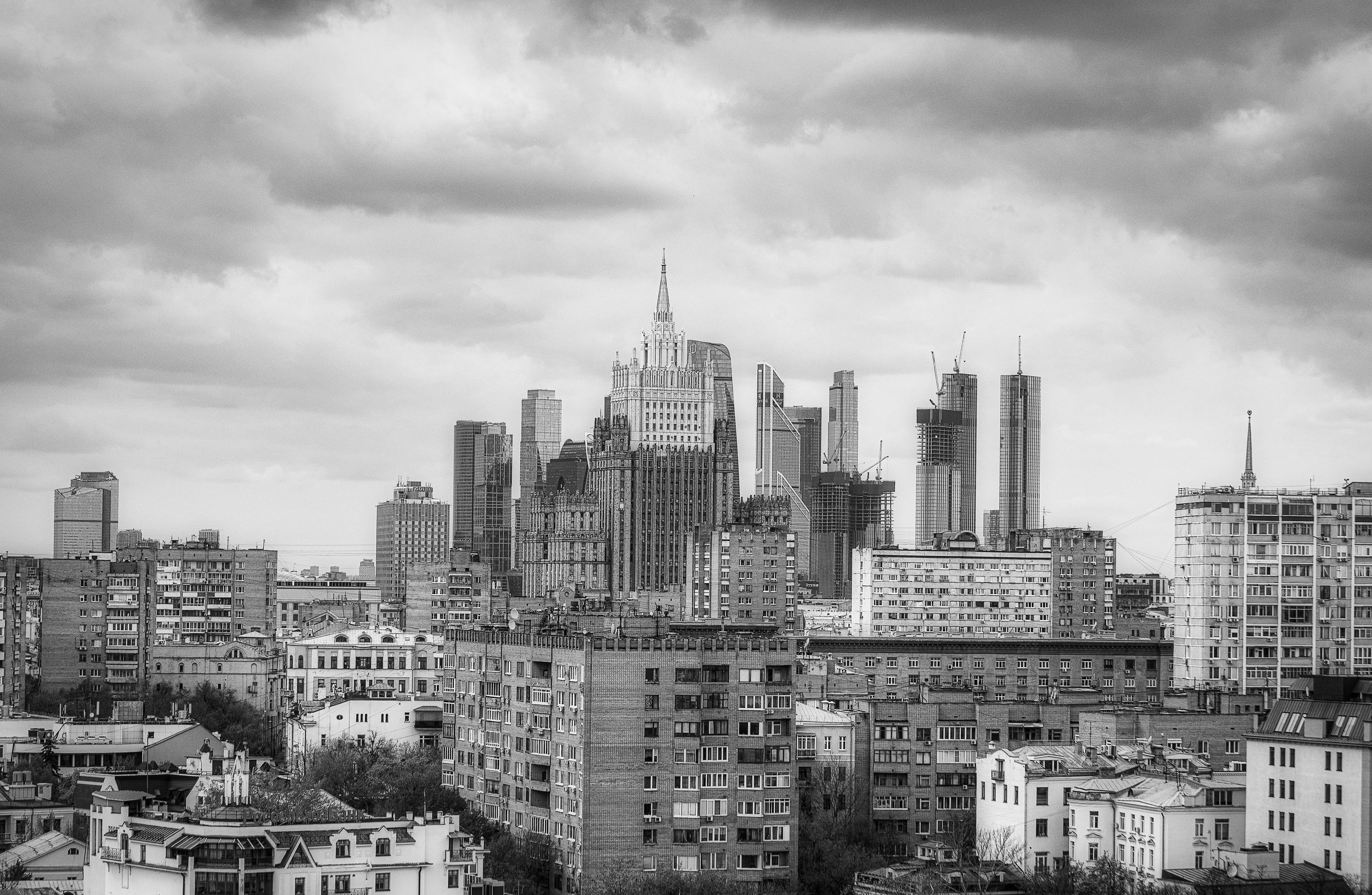 city,cityscape,cityview,moscow,moscowcity,nikon,blackandwhite,architecture, Вавилова Елизавета